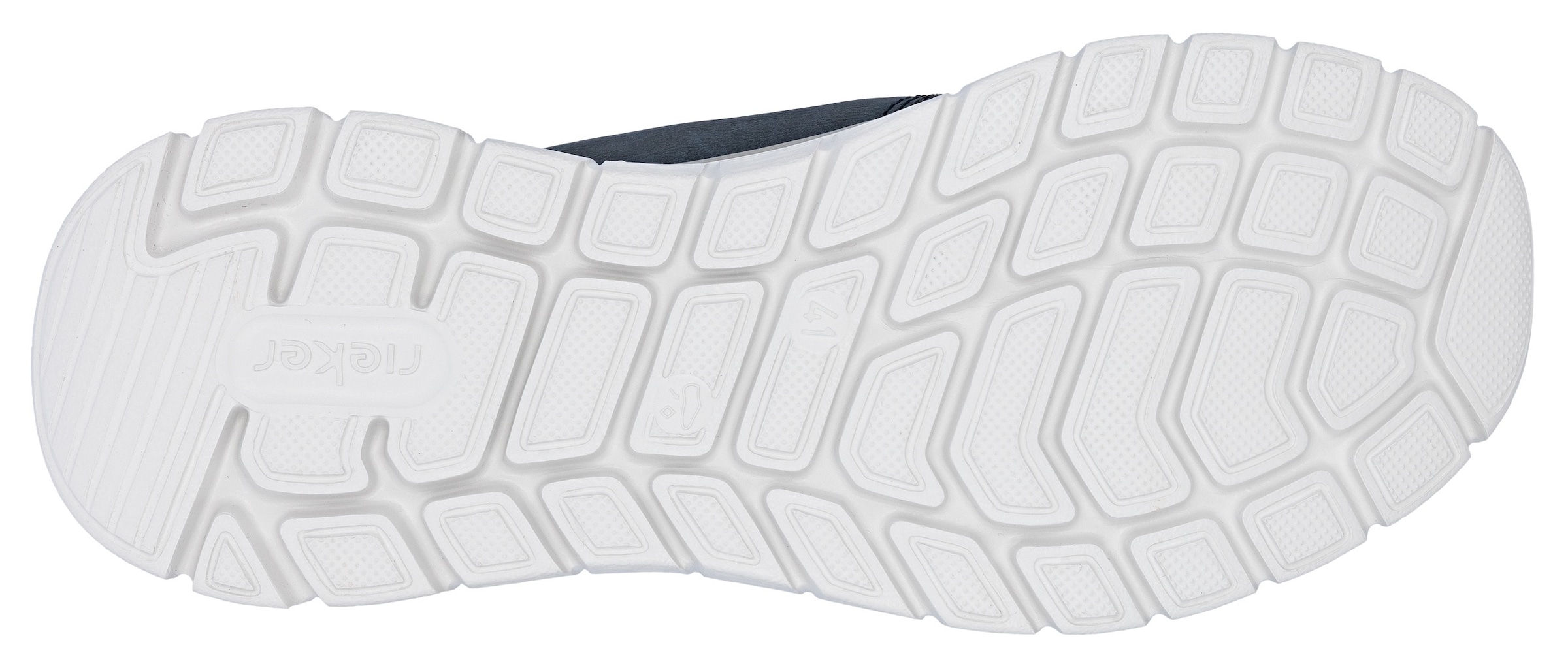 Rieker Slip-On Sneaker  , Freizeitschuh, Halbschuh, Schlupfschuh, gepolsterter Fersenabschluss