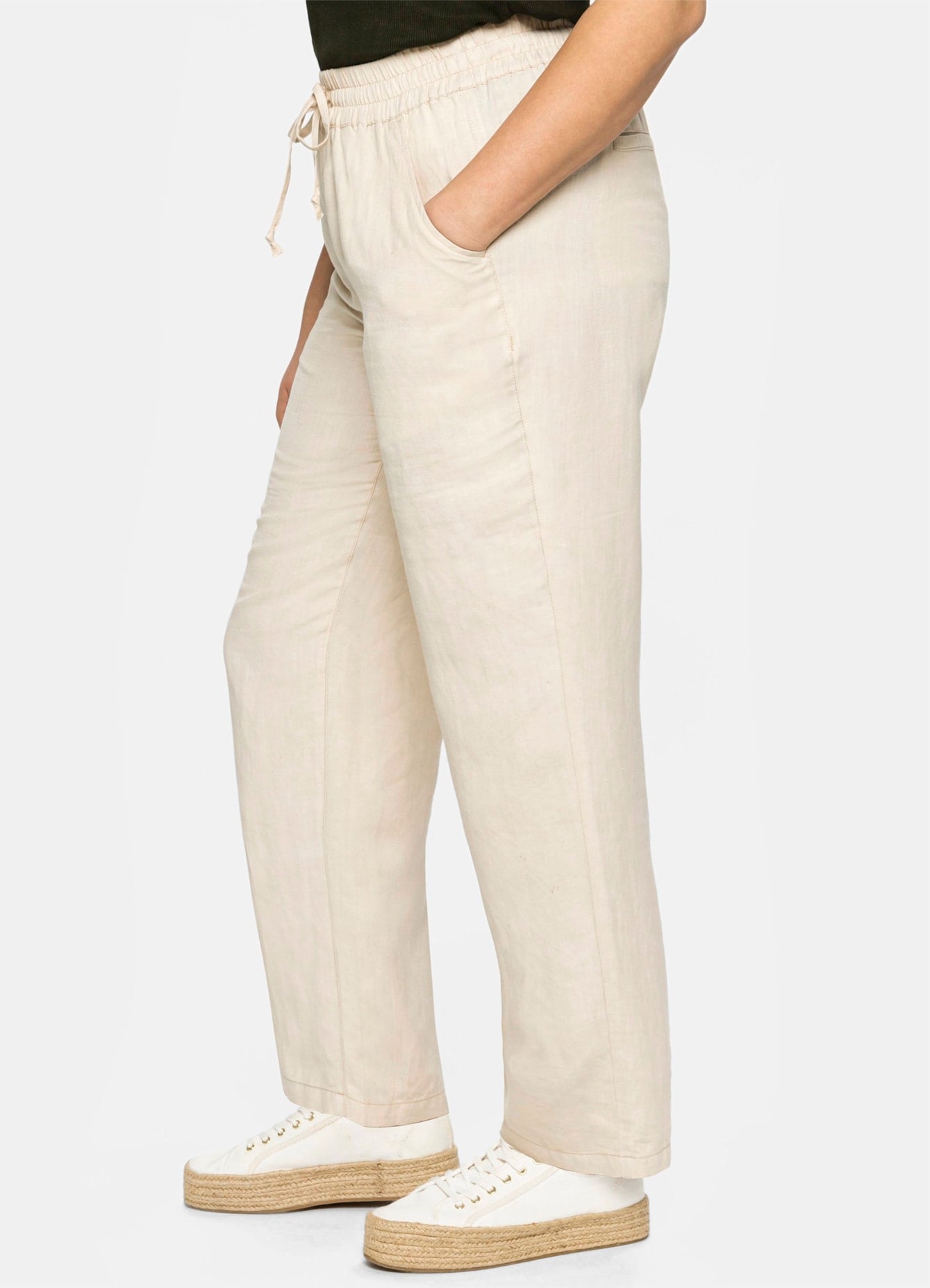 Sheego Leinenhose