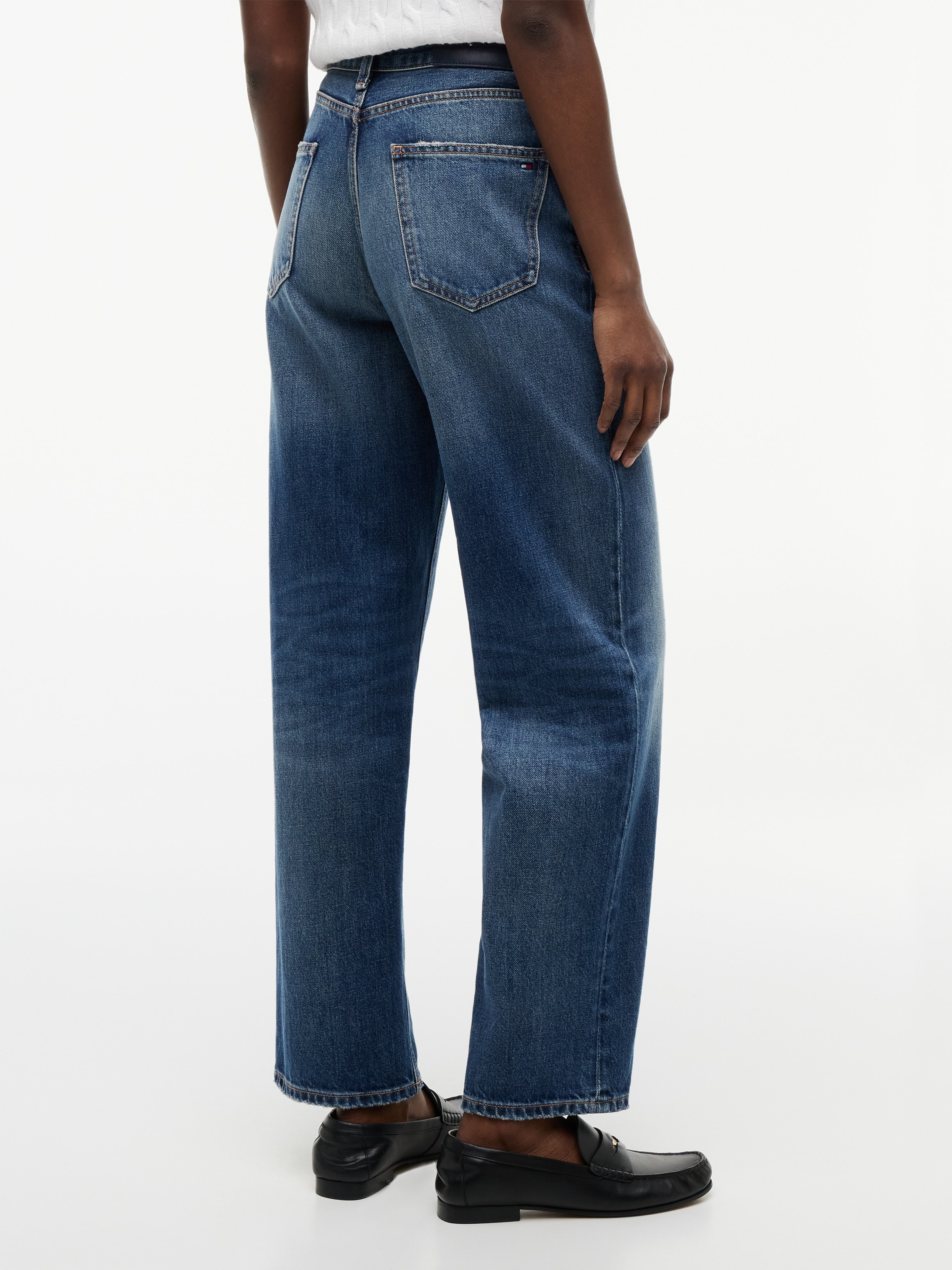Tommy Hilfiger High-waist-Jeans »TAPERED CAM HW ANKLE« Baumwolle, knöchellang, high waist