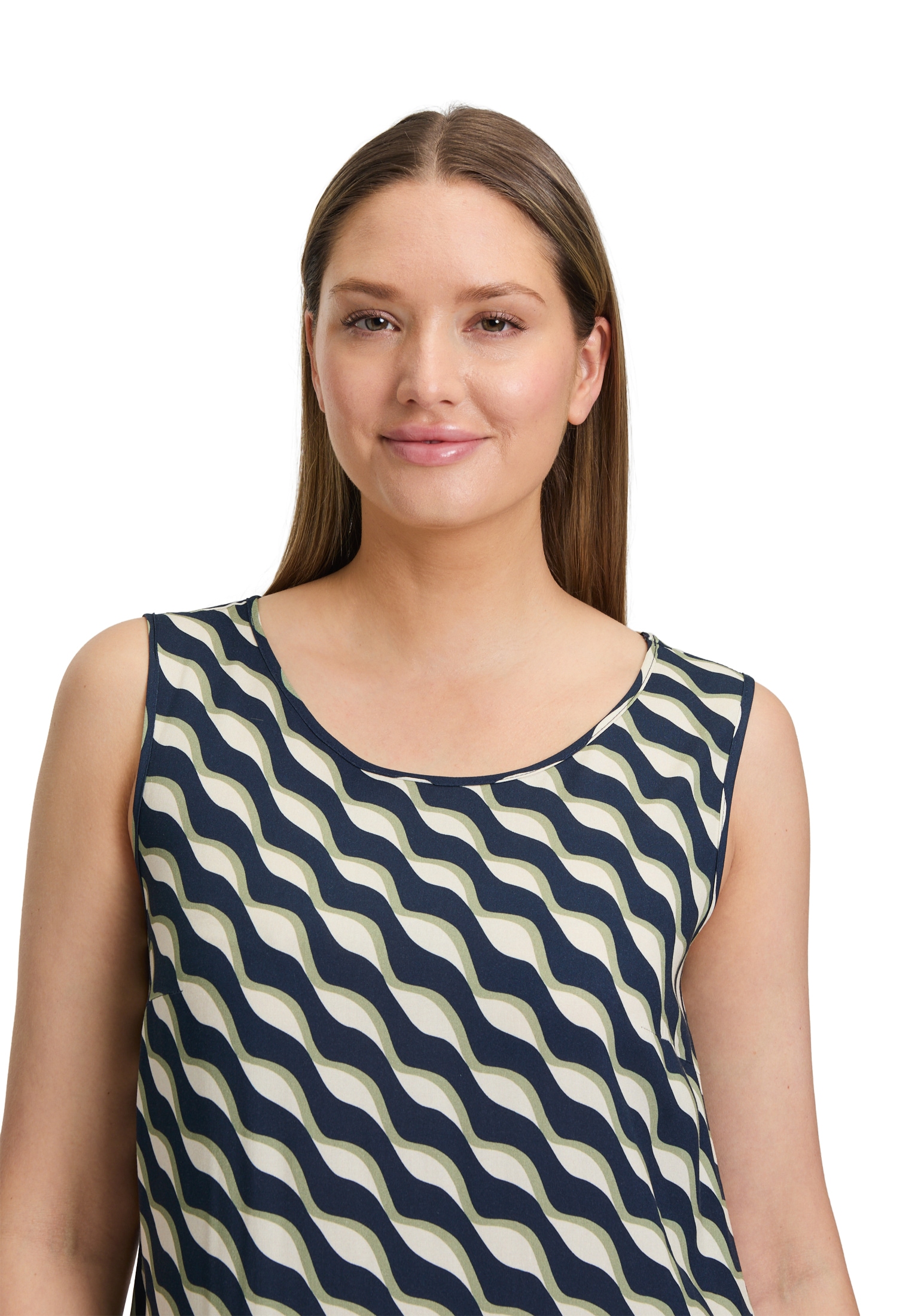 Betty Barclay Midikleid »Stufenkleid weiter Ausschnitt«