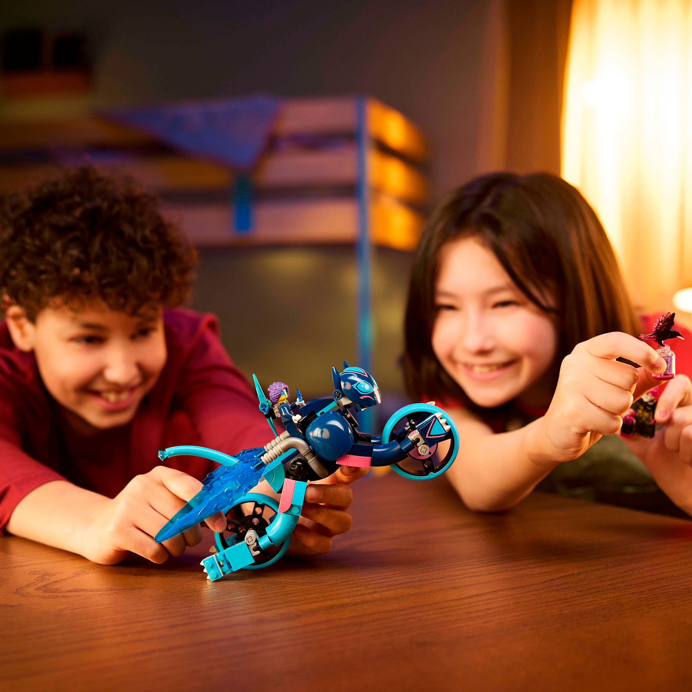 LEGO® Konstruktionsspielsteine »Zoeys Katzenmotorrad (71479), LEGO DREAMZzz«, (226 St.), Made in Europe