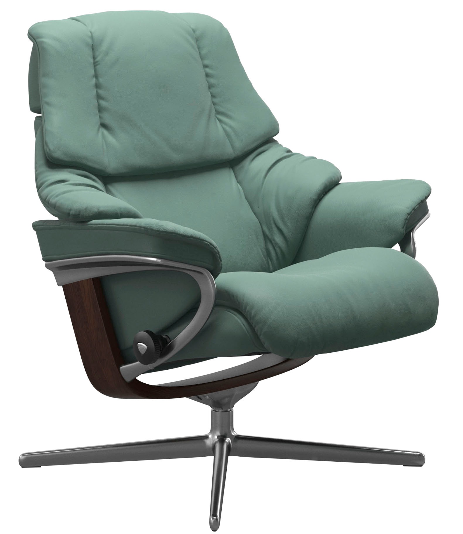 Stressless® Relaxsessel »Reno«, mit Cross Base, Größe S, M & L, Holzakzent Braun