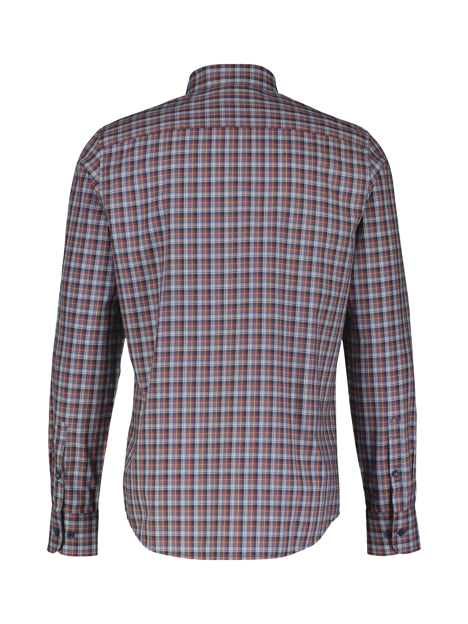 LERROS Karohemd »LERROS Kariertes Herrenhemd mit Button-down-Kragen«