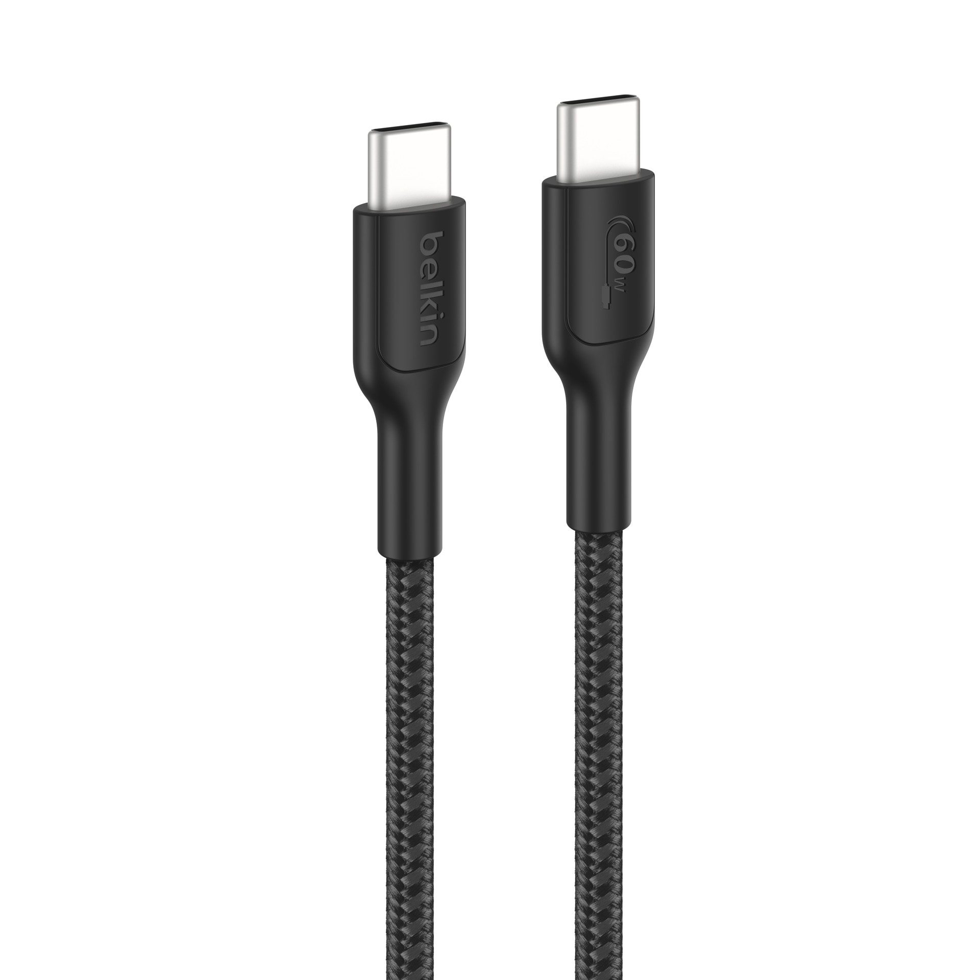 Belkin USB-Kabel »Gaming geflochtenes USB-C zu USB-C Kabel 60 W« USB-C 200 cm