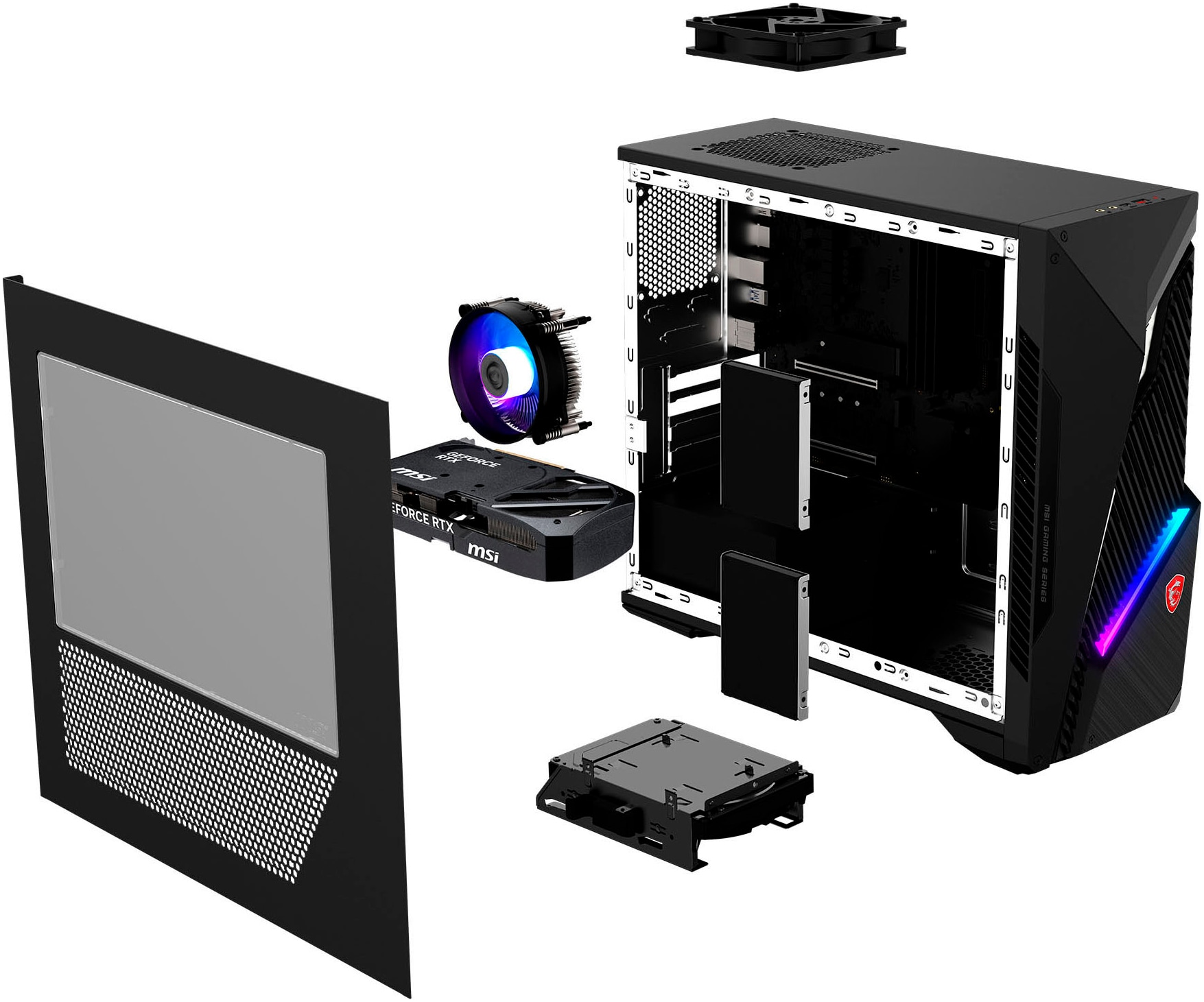 MSI Gaming-PC »MAG Infinite S3 14NVN5-3036DE RTX 5060 Ti 16G«