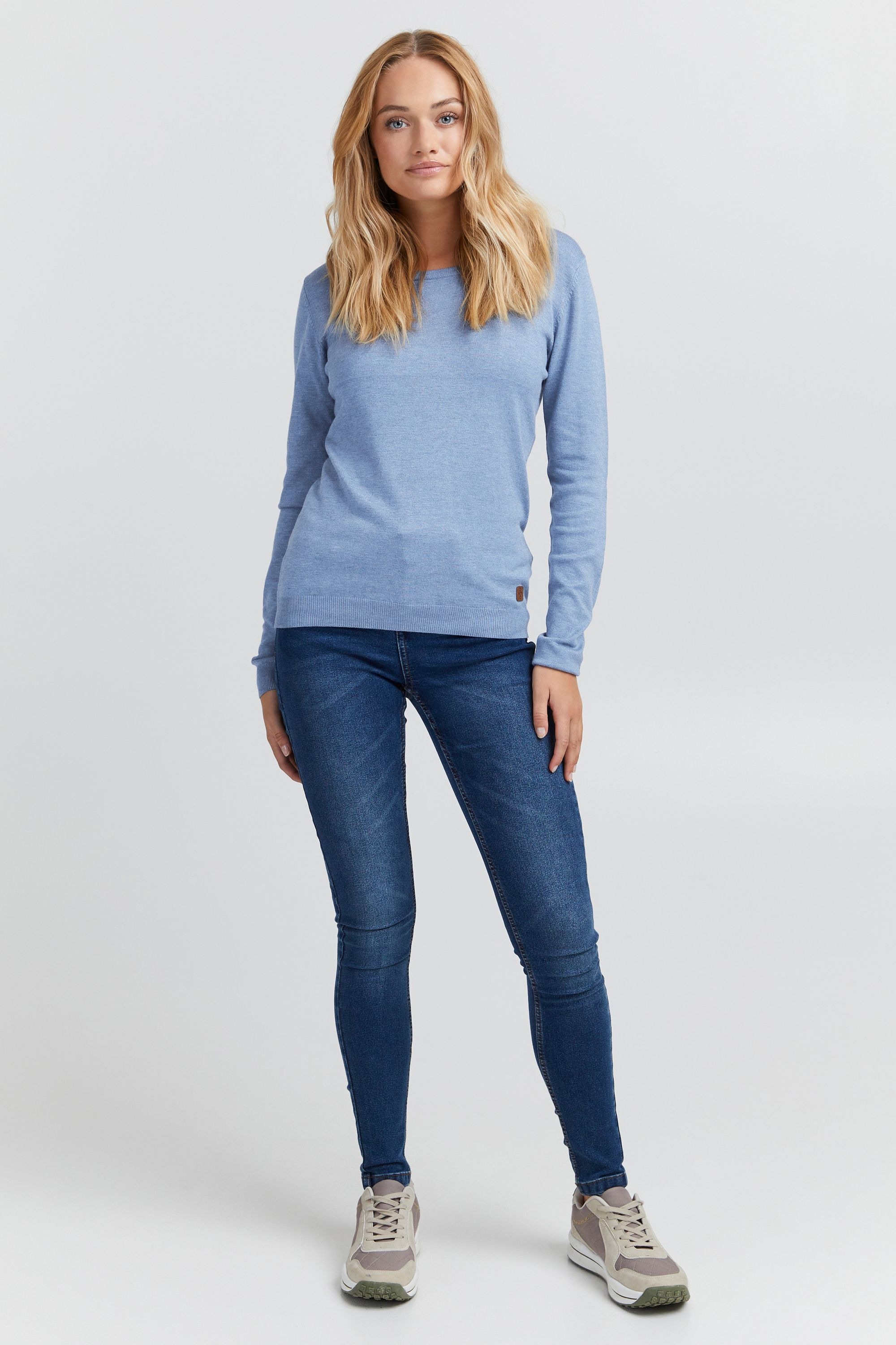 OXMO Strickfleece-Pullover »Strickpullover OXEdda«
