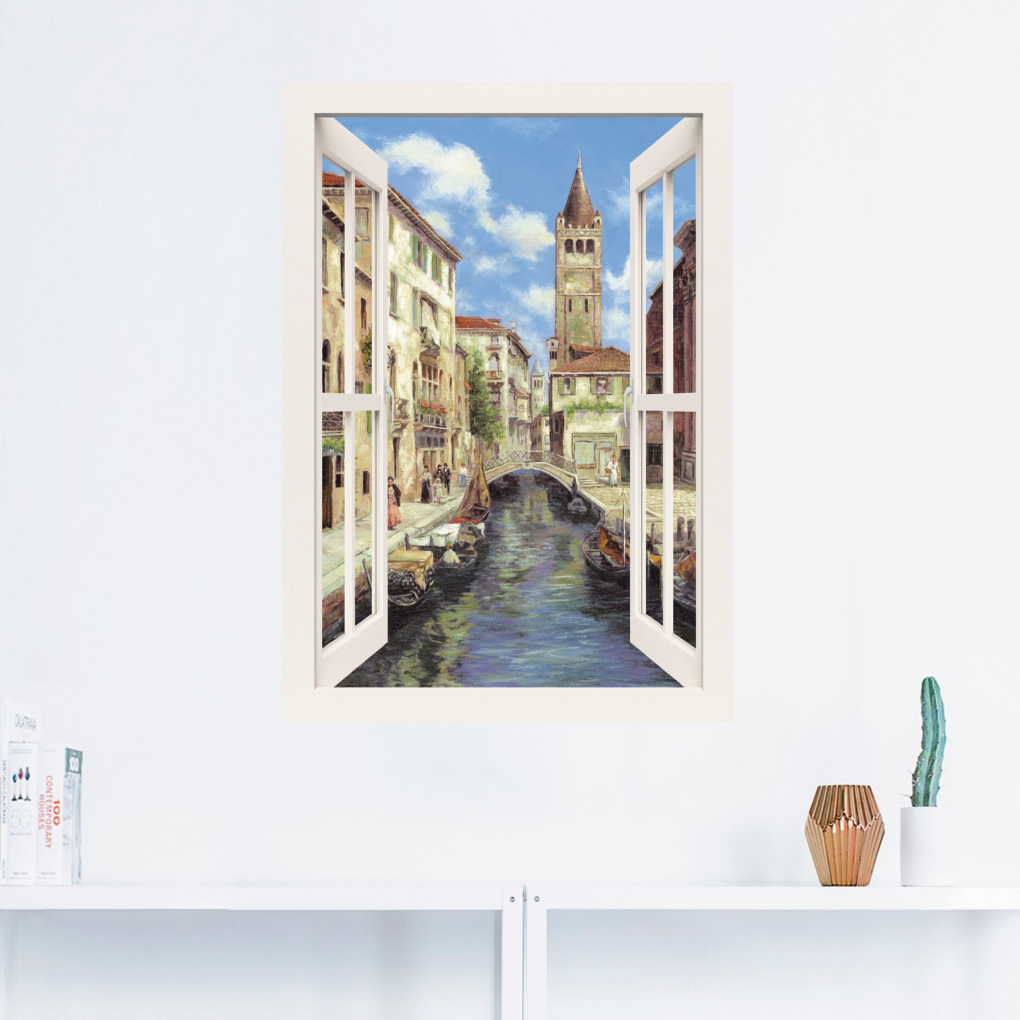 Artland Wandbild »Venedig«, Venedig, (1 St.), als Alubild, Leinwandbild,  Wandaufkleber oder Poster in versch. Größen im OTTO Online Shop