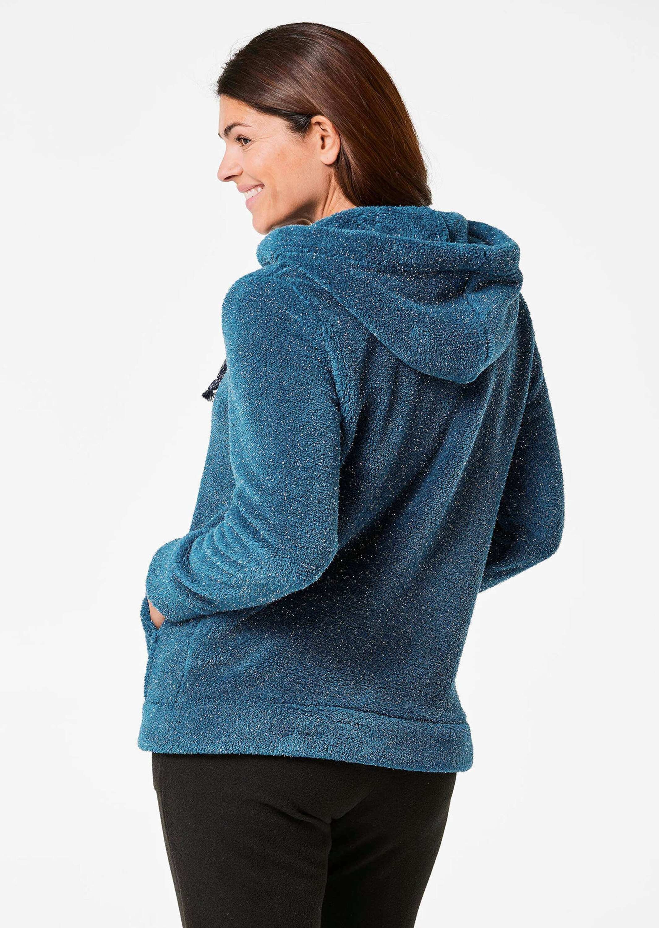 GOLDNER Strickjacke »Kuschelige Flausch-Freizeitjacke«