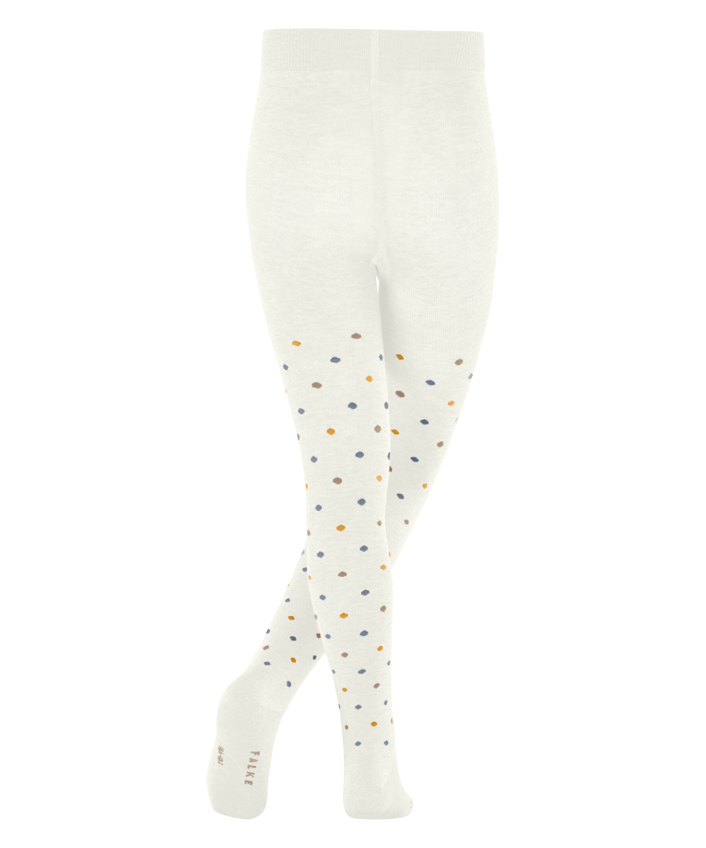 FALKE Strickstrumpfhose »Multidot« für Kinder, mit gepunktetem Muster, aus Baumwolle, elastisch