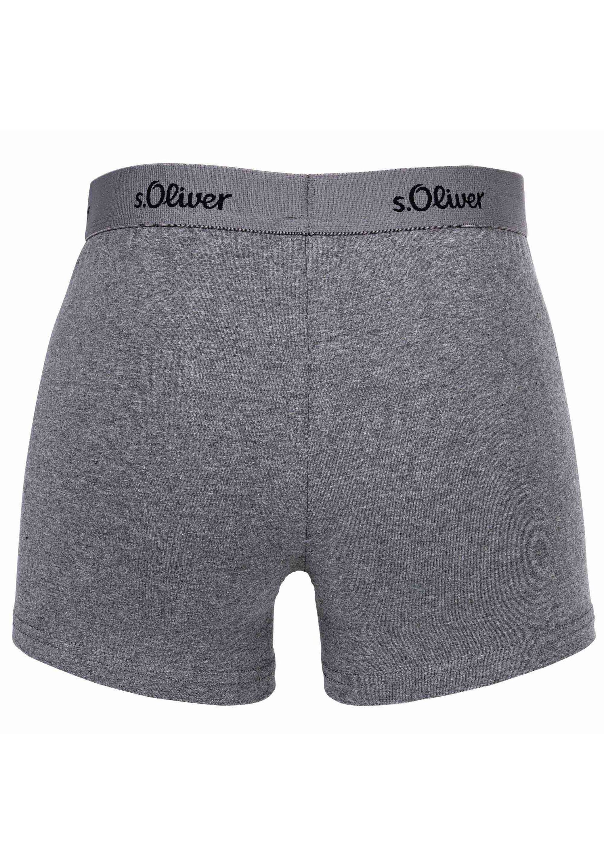 s.Oliver Boxershorts »Boxershort 3er Pack«