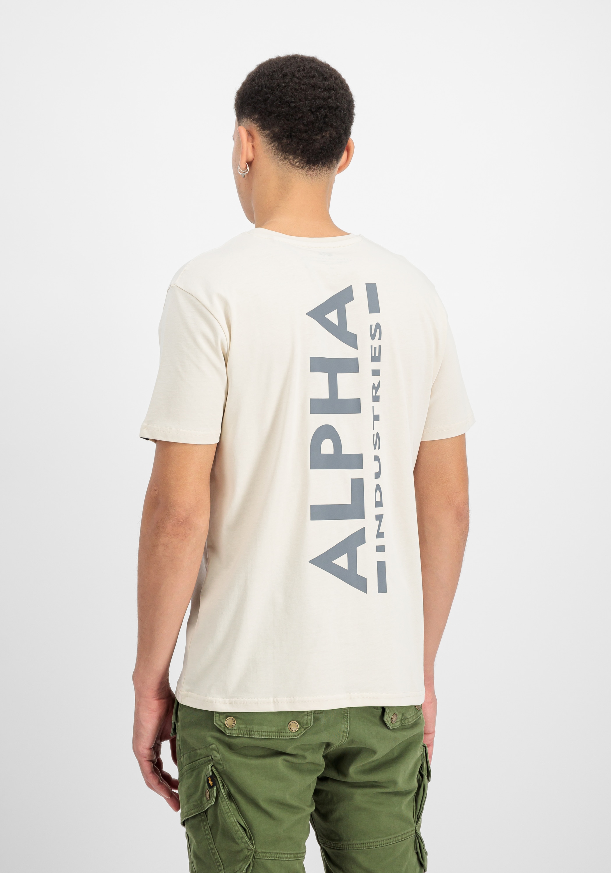 Alpha Industries T-Shirt »Alpha Industries Men - T-Shirts Backprint T-Shirt«