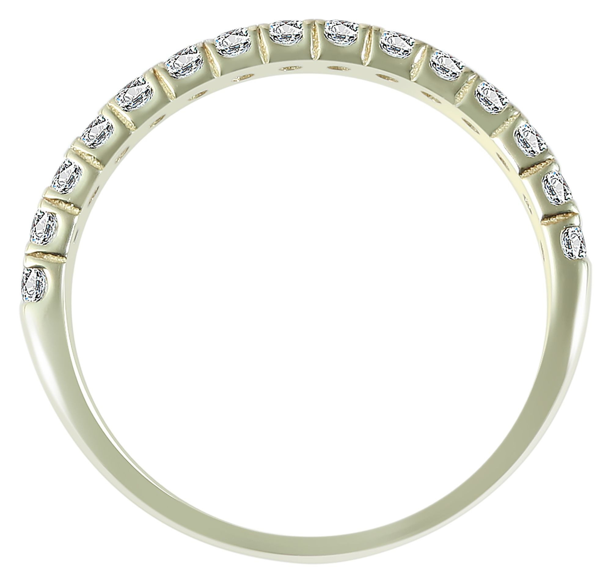 Adelia´s Fingerring »Damen Ring aus 333 Gold mit Zirkonia«