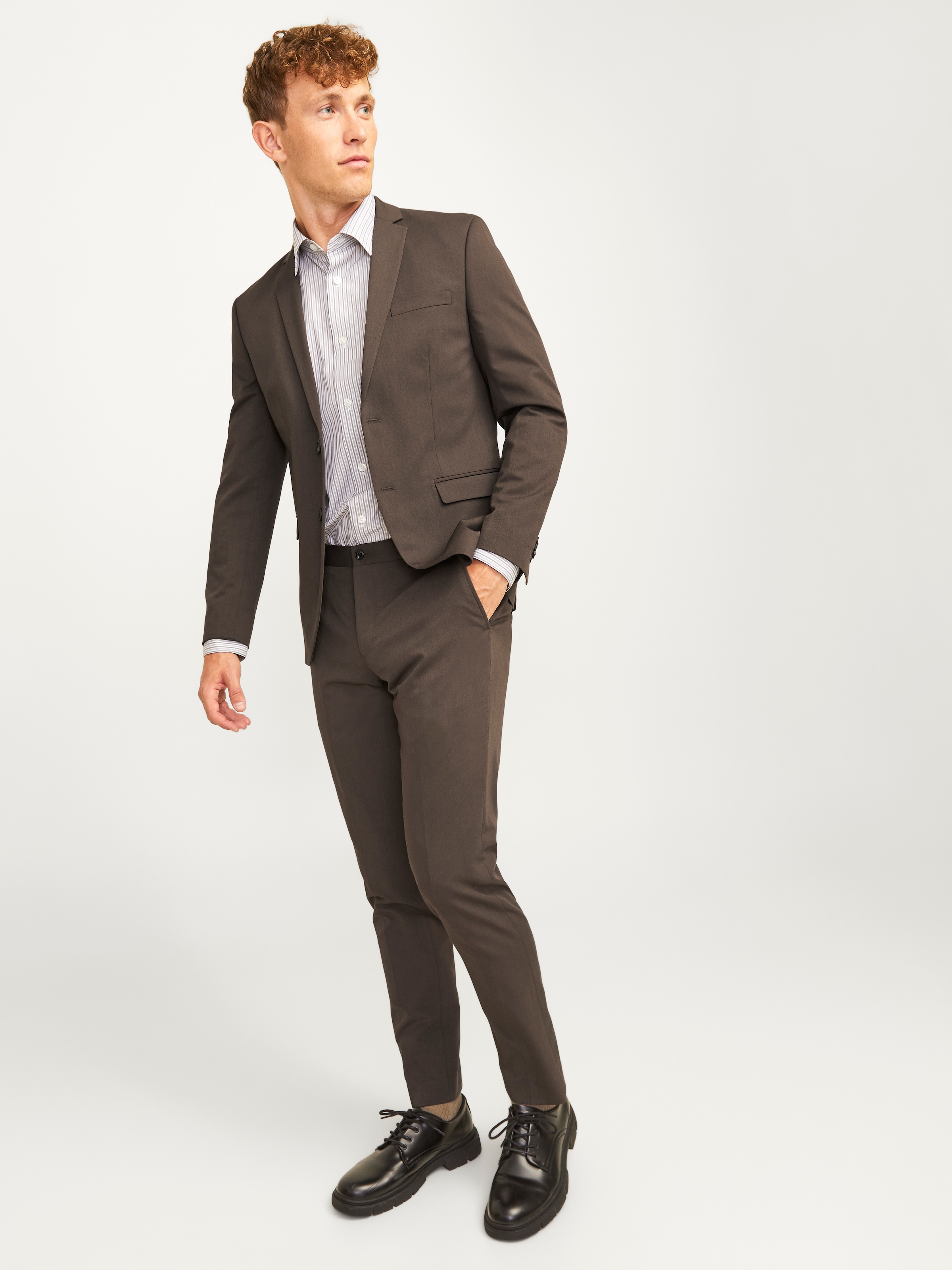 Jack & Jones Anzug »JPRFRANCO SUIT NOOS«, (2 tlg.), slim fit