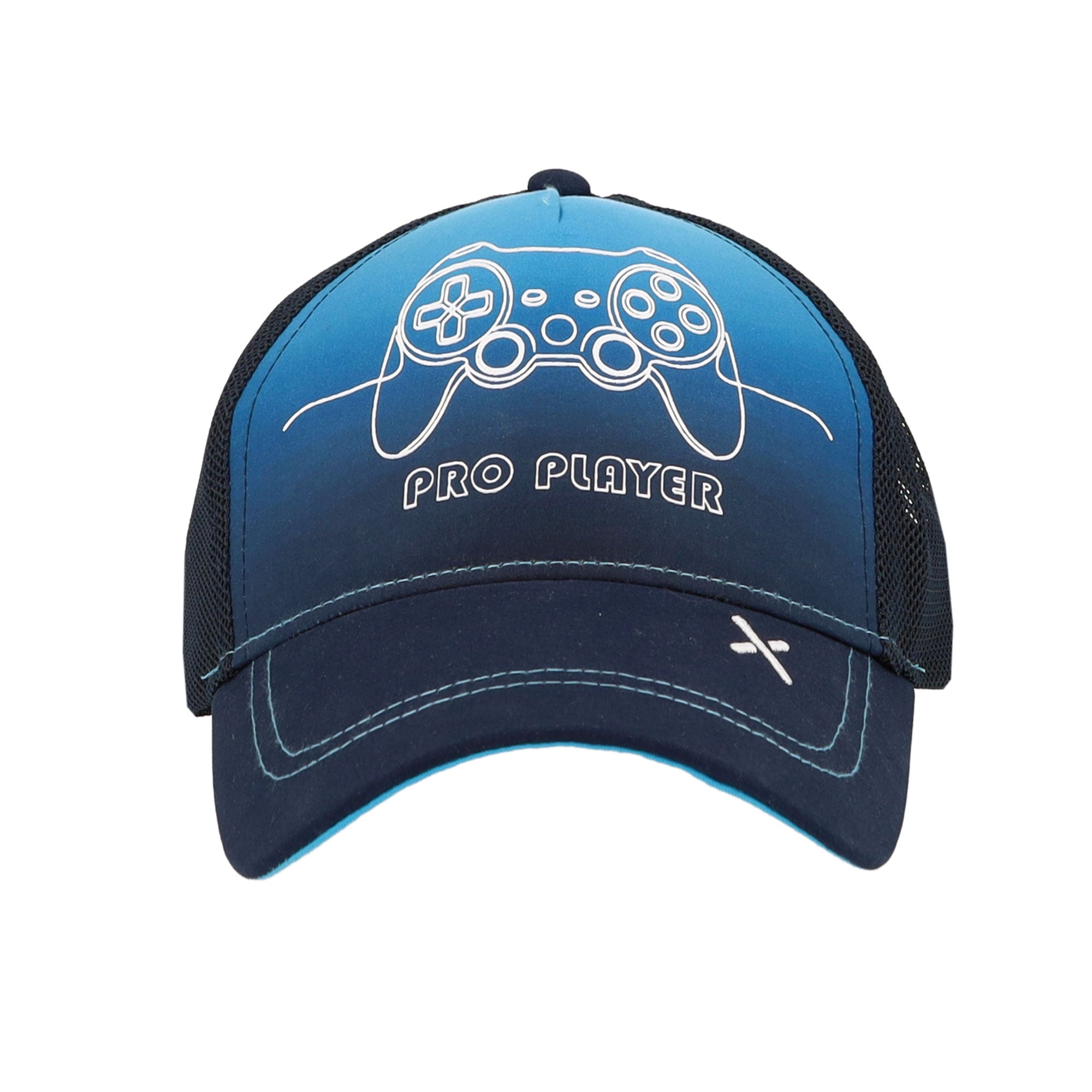 MAXIMO Baseball Cap 1 Stk. Navy, Gaming-Motiv, Trucker-Cap, Snapback, Mesh, Basecap, Jungen