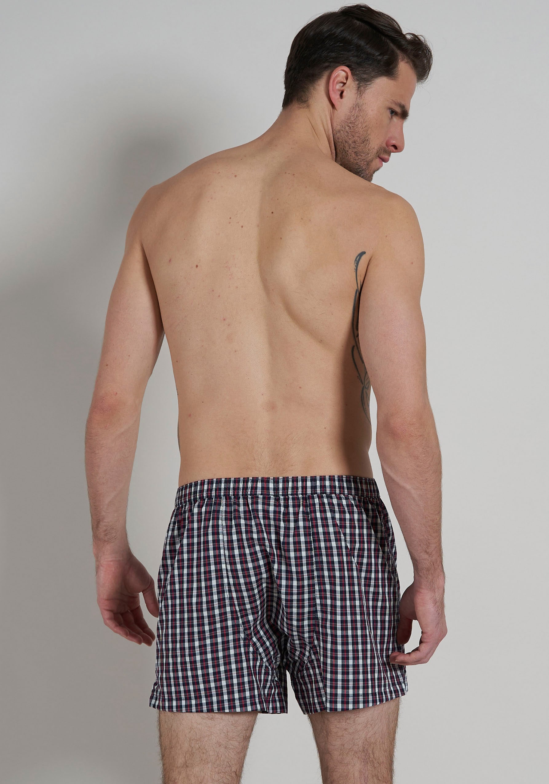 bugatti Boxershorts »Helsinki«, (2 St.), mit lässigem Fit