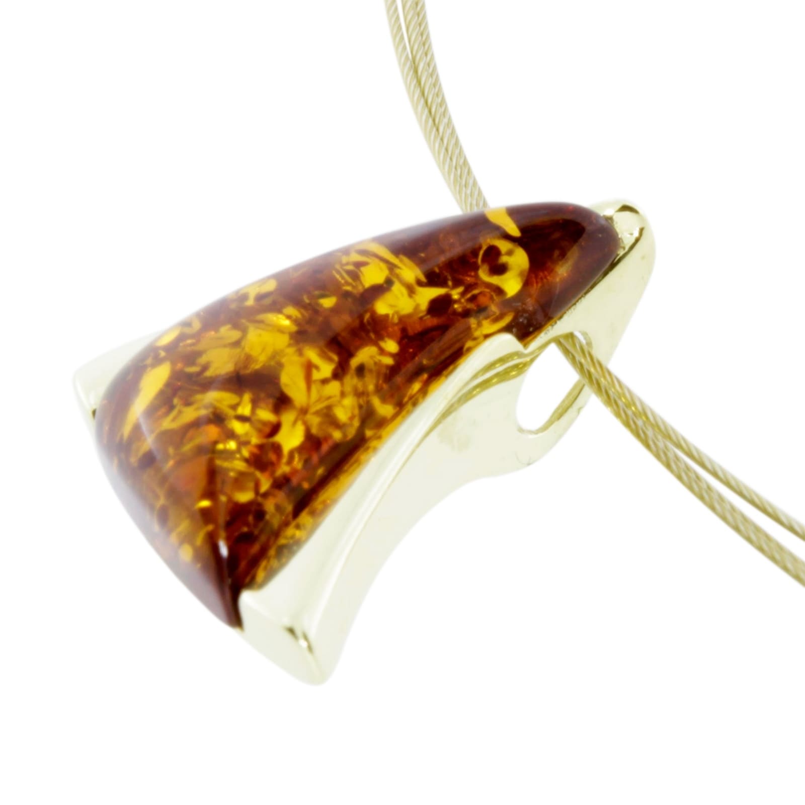OSTSEE-SCHMUCK Kette mit Anhänger »- Gleiter-Imke 22 - Gold 333/000 - Bernstein«