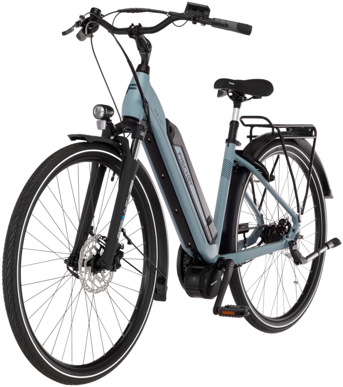 FISCHER Fahrrad »CITA 2404 688 43 ACTIVE« 7 Gang Shimano NEXUS Schaltwerk Mittelmotor mit Akku-Ladegerät | mit Werkzeug,  Pedelec, Elektrofahrrad für Damen und Herren