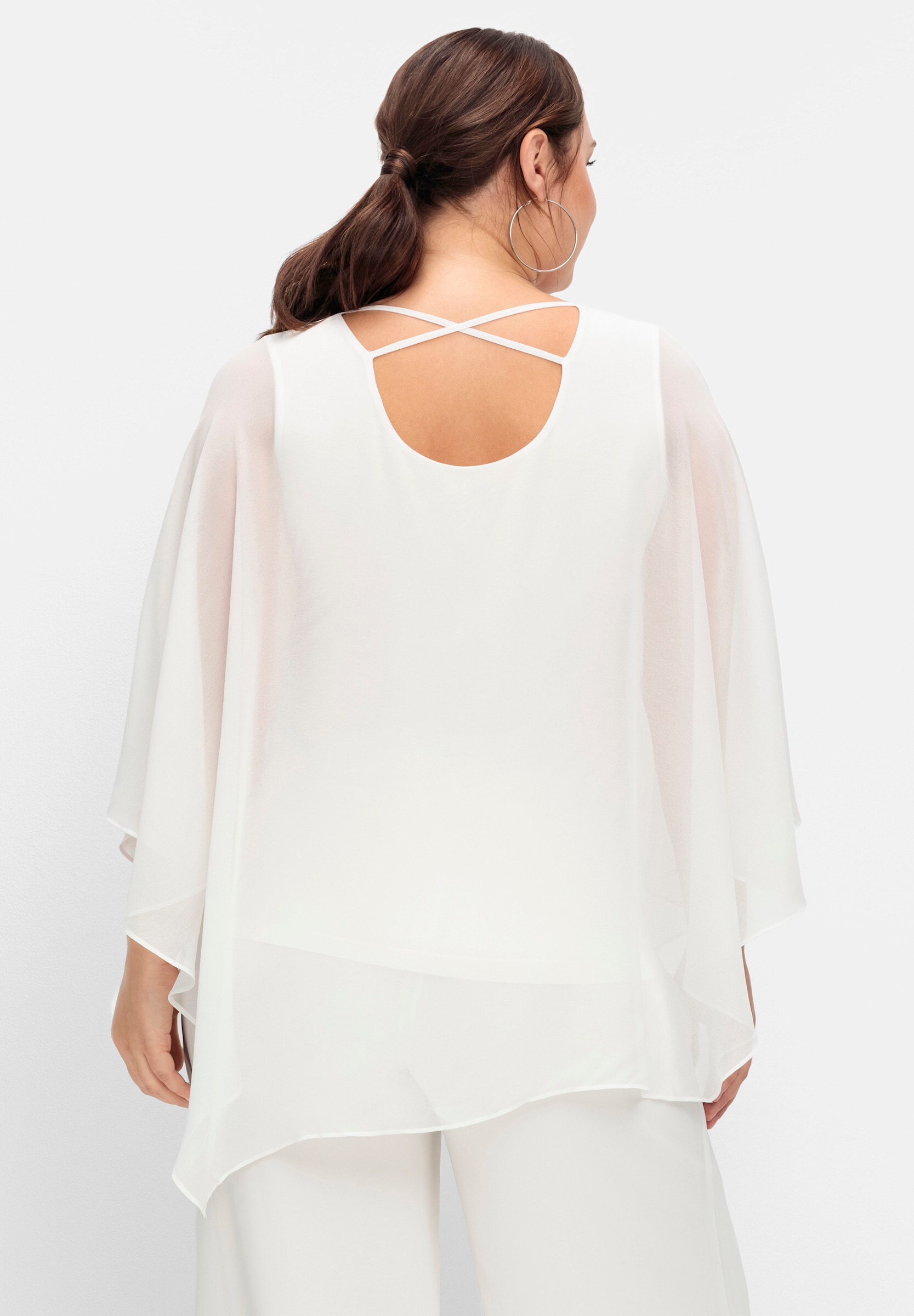 Sheego Longbluse »Tunika Tunika in 2-in-1-Optik«