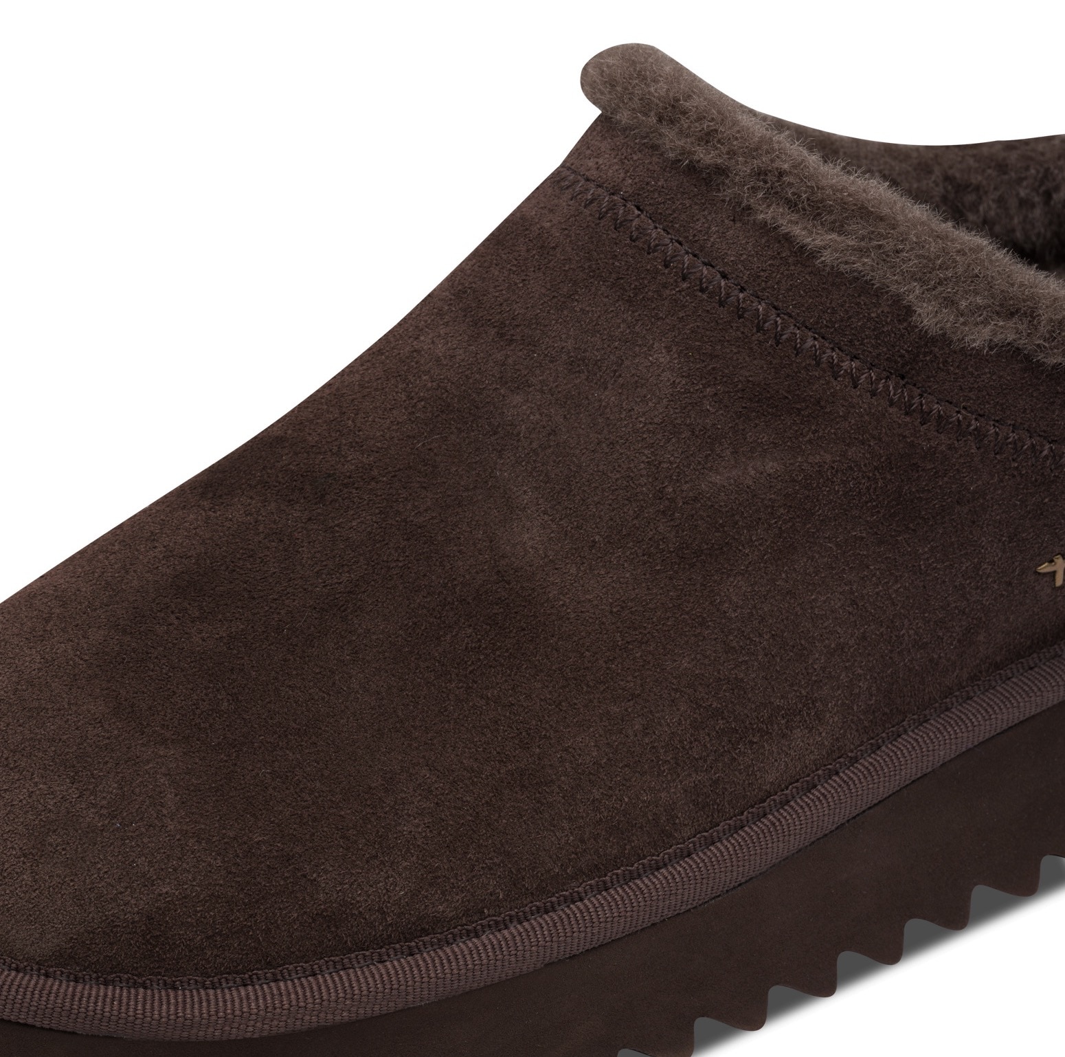 Tamaris Hausschuh  , Clogs, Bequemschuh mit Fellimitat-Kragen