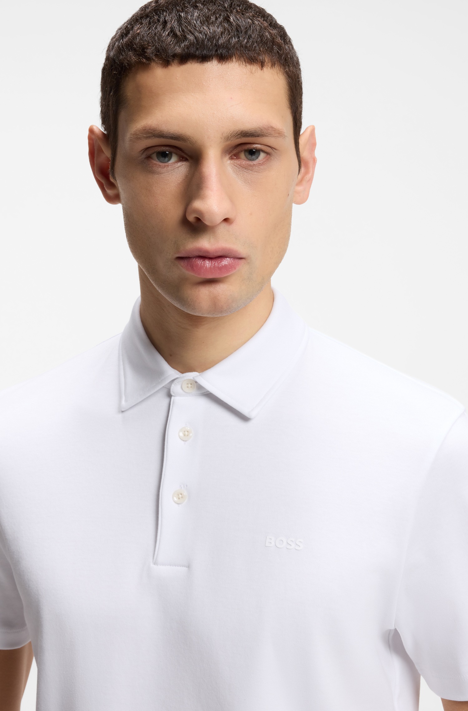BOSS Poloshirt »Palosh 30« mit tonalem Logo, slim fit