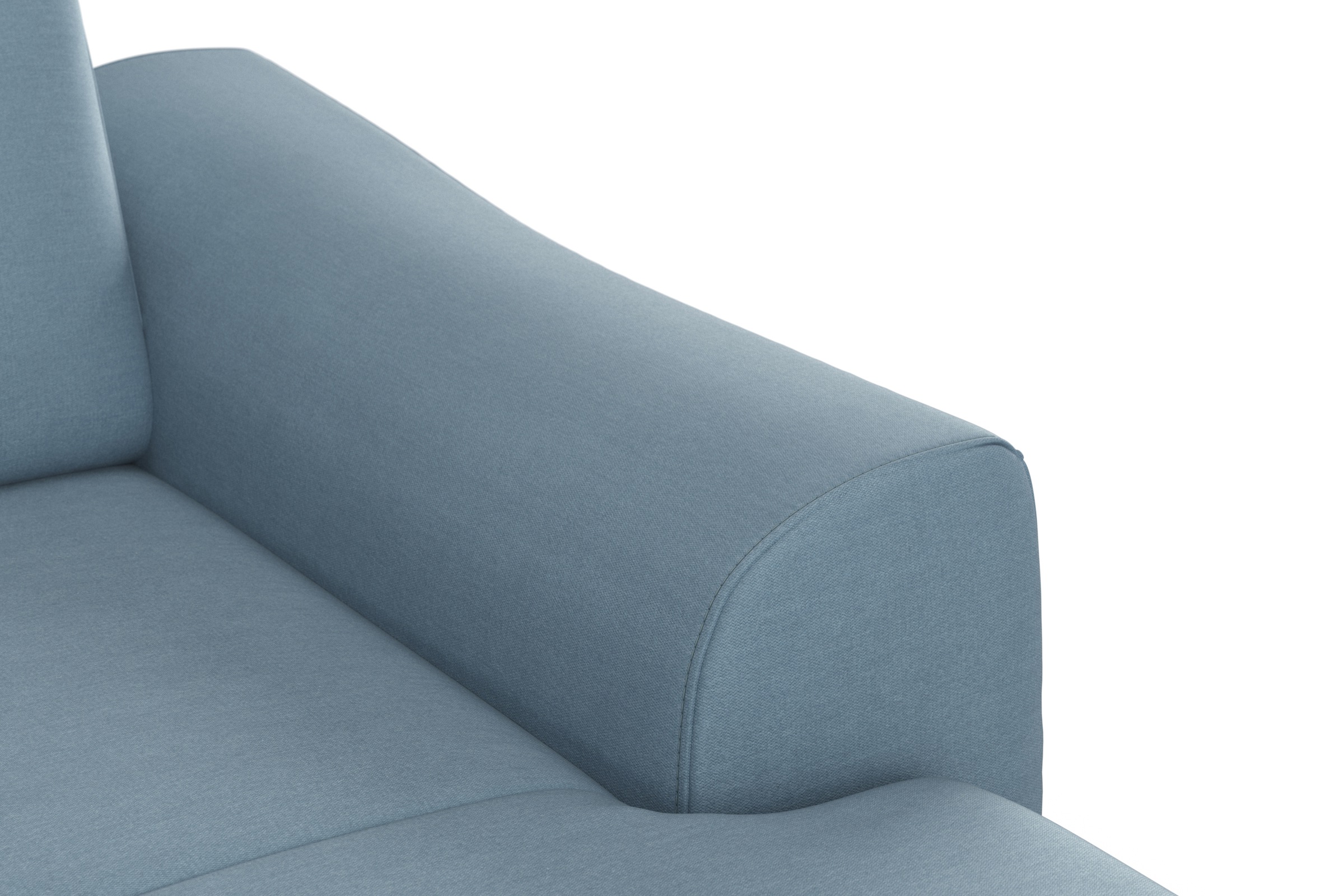 sit&more Wohnlandschaft »Dundee U-Form«, mit Federkern und Massivholzfüßen, wahlweise mit Kopfteilverstellung
