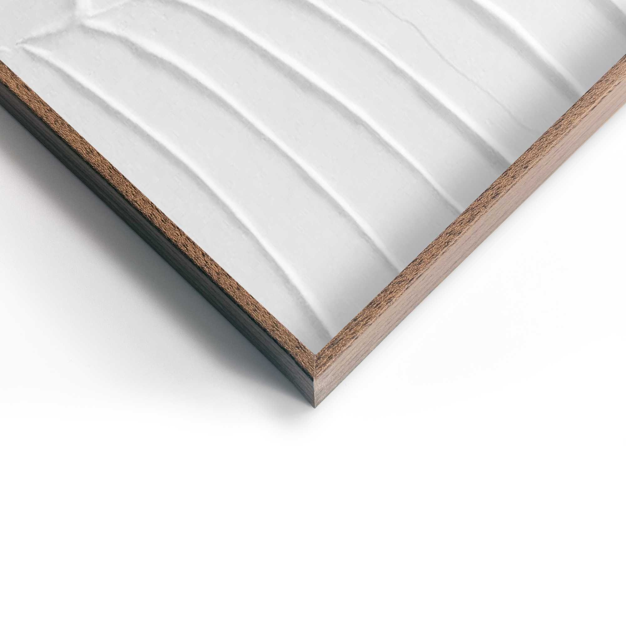 Reinders! Wandbild »Blattadern« Wohnzimmer - Weiß - MDF - Blumen und Pflanzen - 30x40 cm