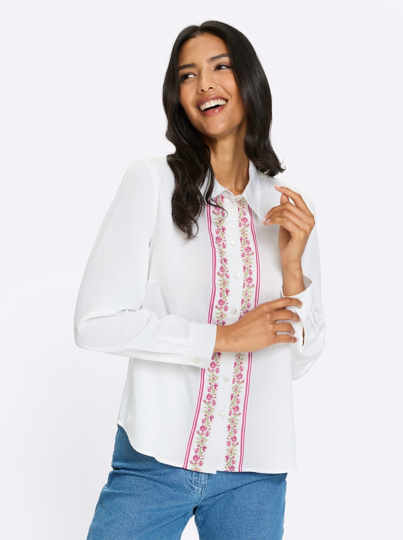 Classic Basics Trachtenbluse