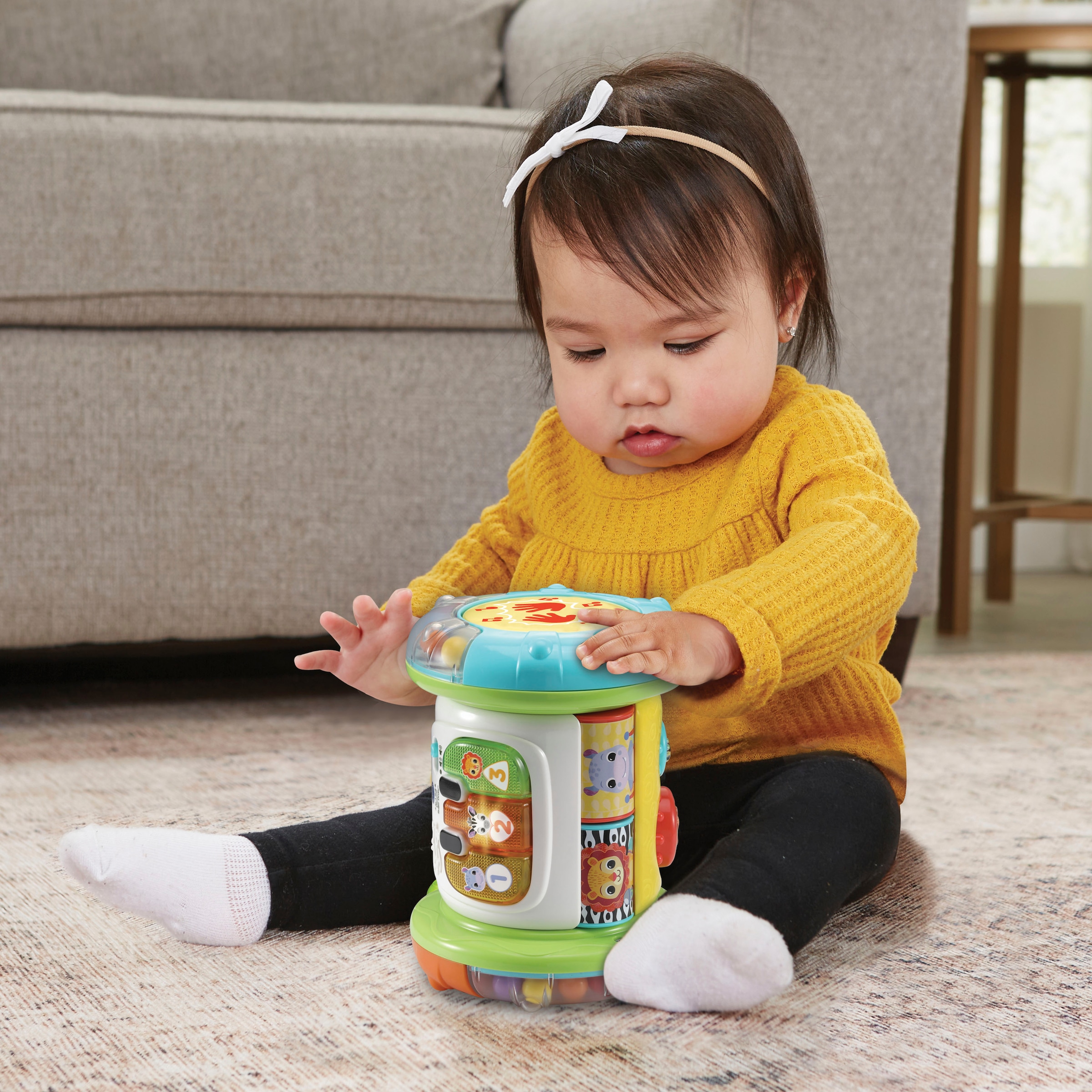 Vtech® Lernspielzeug »Vtech Baby, 3in1 Rollende Entdecker-Trommel«