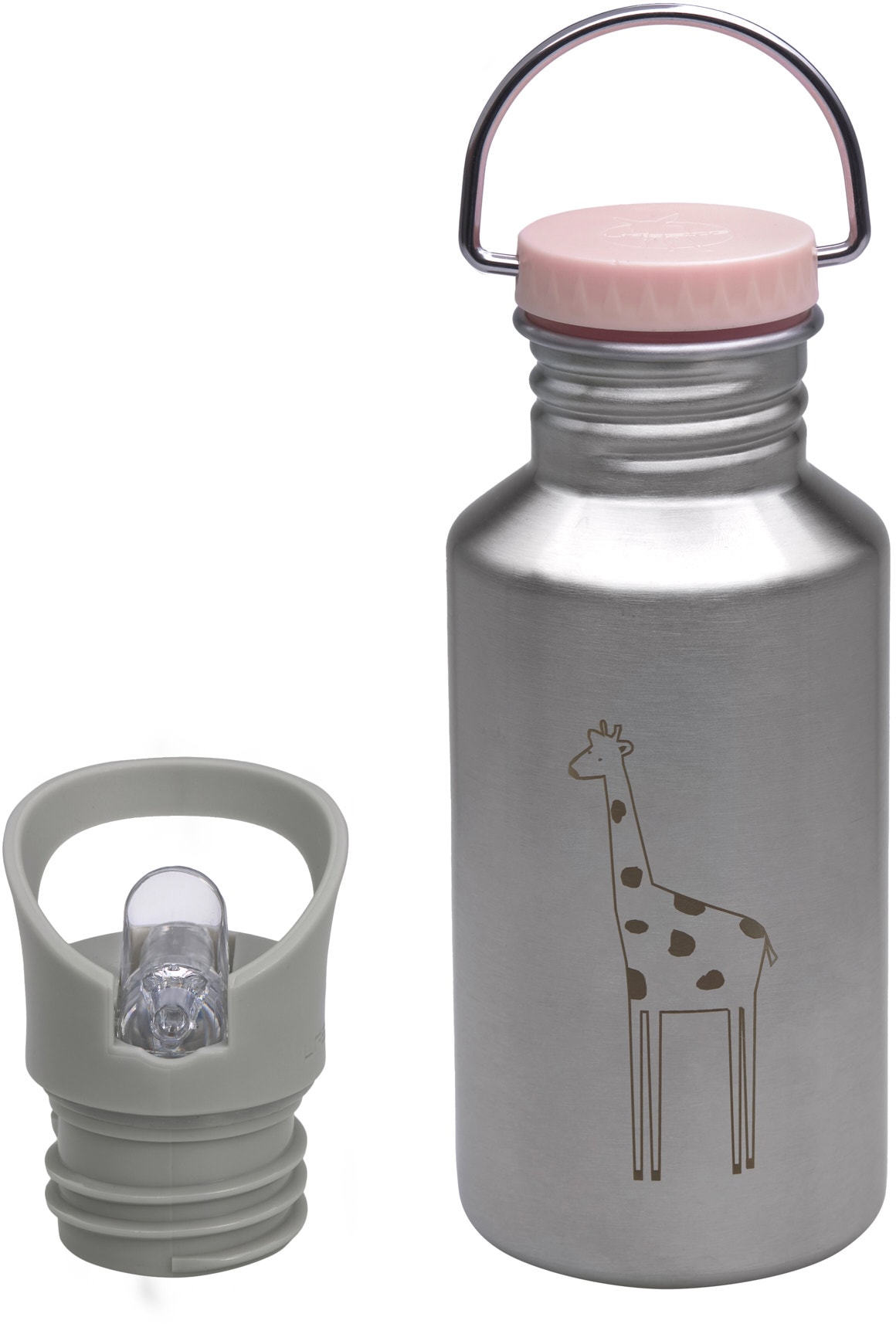 LÄSSIG Trinkflasche »Safari, Giraffe, Rose« online bei OTTO