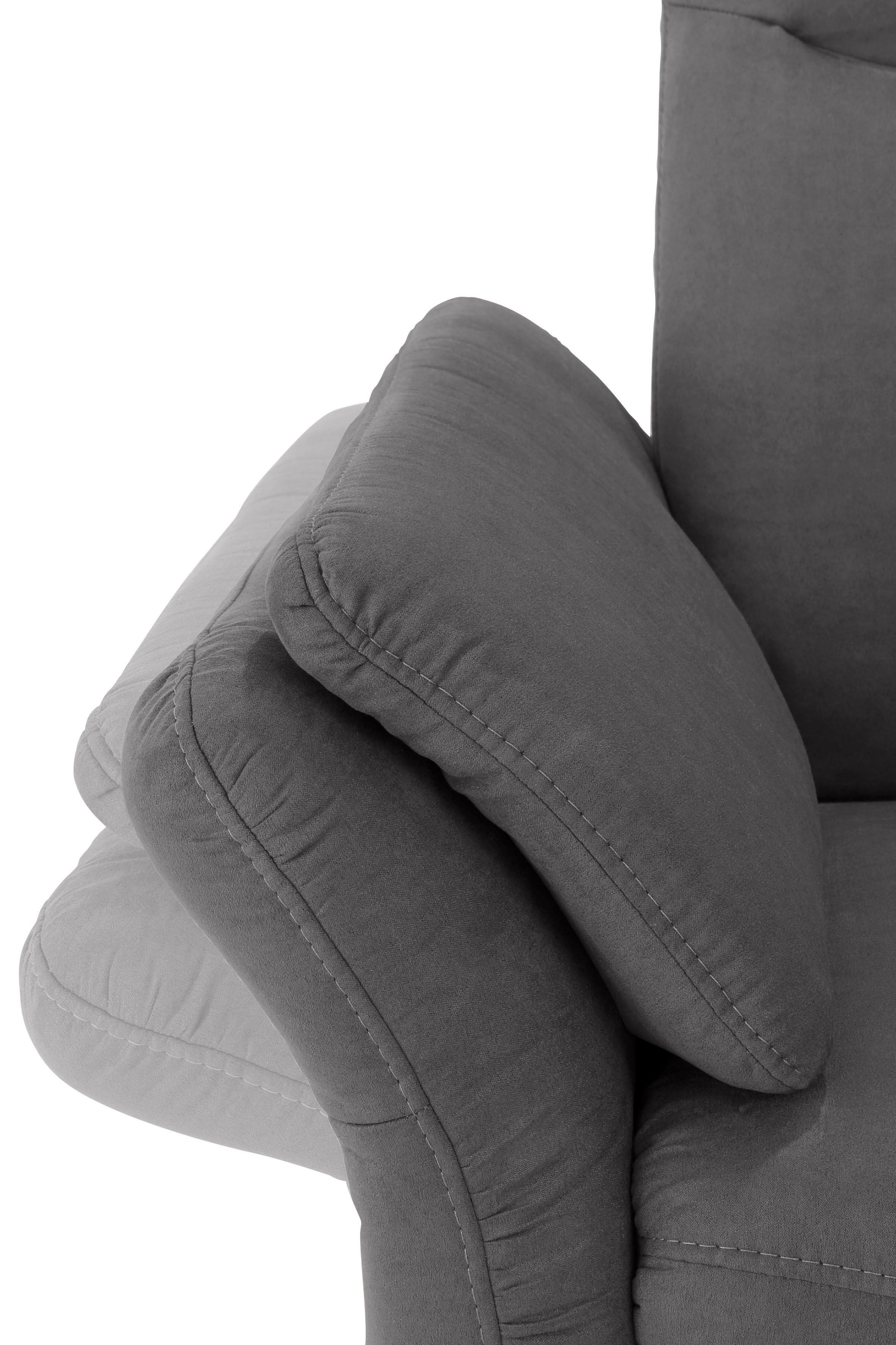 Home affaire Ecksofa »Tahoma L-Form«, mit Armlehnfunktion, wahlweise Bettfunktion, Schublade, Relaxfunktion