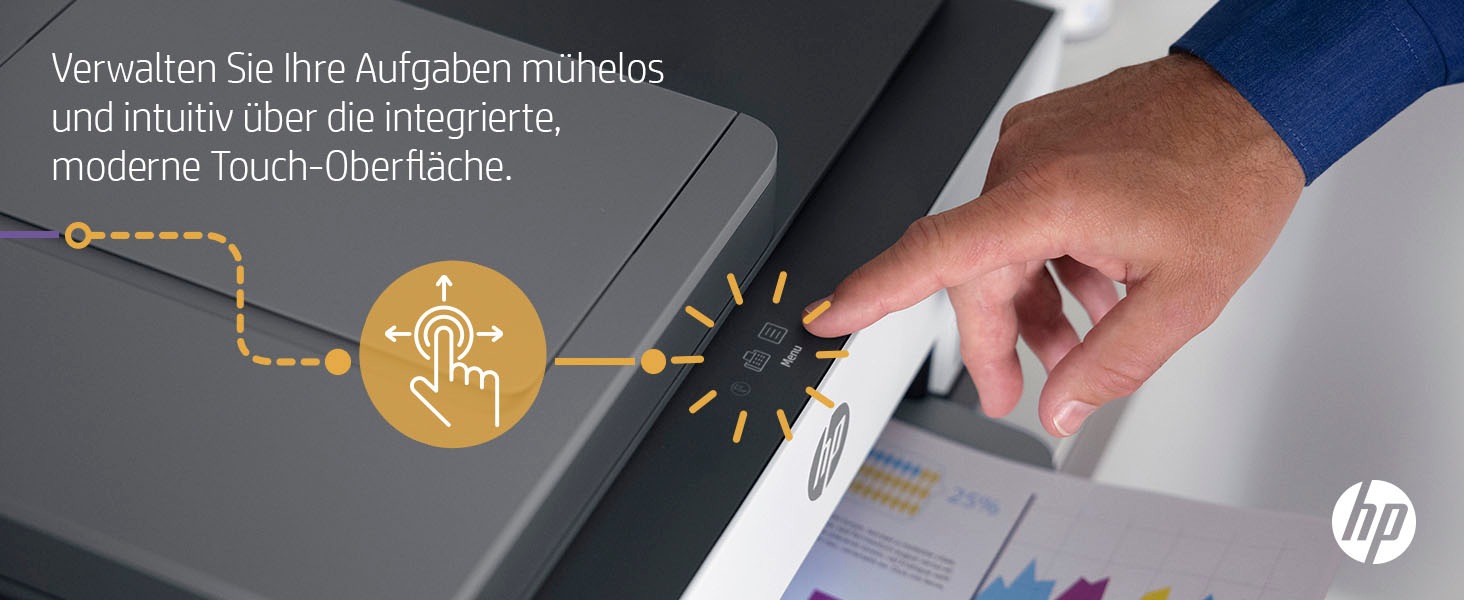 HP Multifunktionsdrucker »Smart Tank 7605«, Ohne Patronen, kompromisslos und bis 3 Jahre Tinte im Lieferumfang.