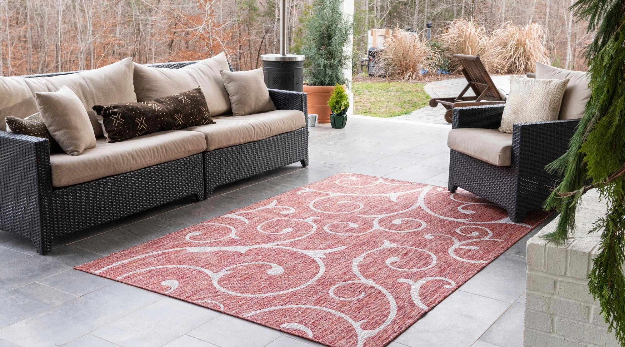 Myflair Möbel & Accessoires Teppich »Outdoor Beauties, LAGERRÄUMUNG!« rechteckig 4 mm Höhe In- und Outdoor geeignet, ideal im Wohnzimmer & Schlafzimmer