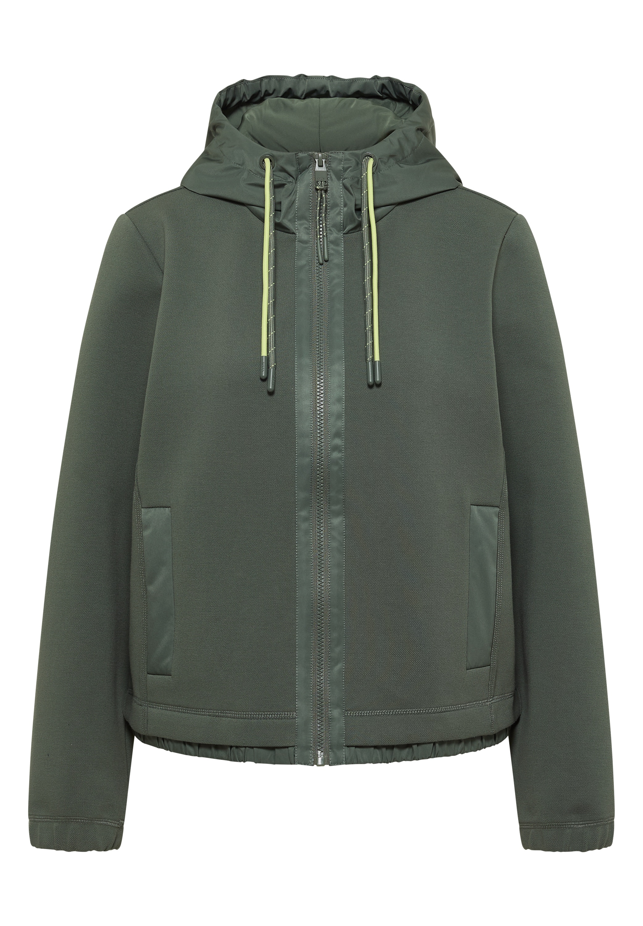 Cecil Kurzjacke mit Kapuze Lagen-Look, leicht wärmend