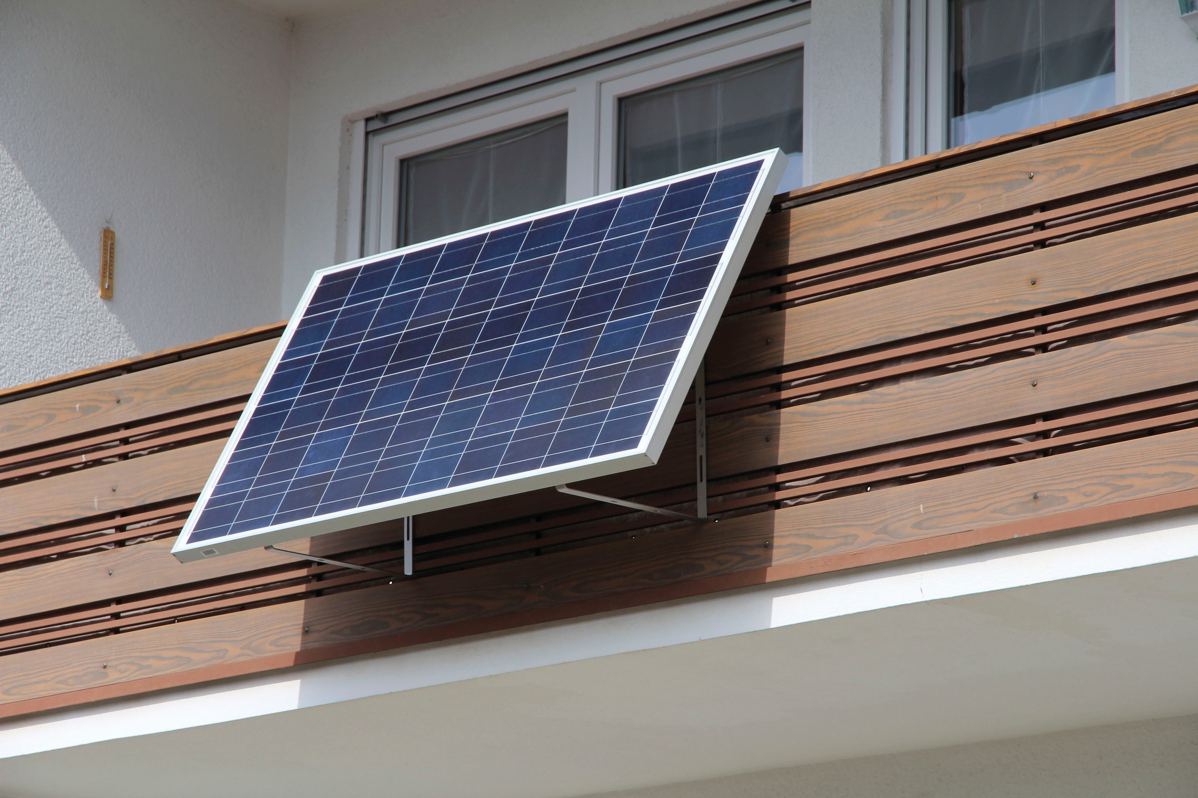 Solaranlage »SUNpay®300plus«, inkl. Edelstahl-Halterungs-Set, auch zum Laden von...