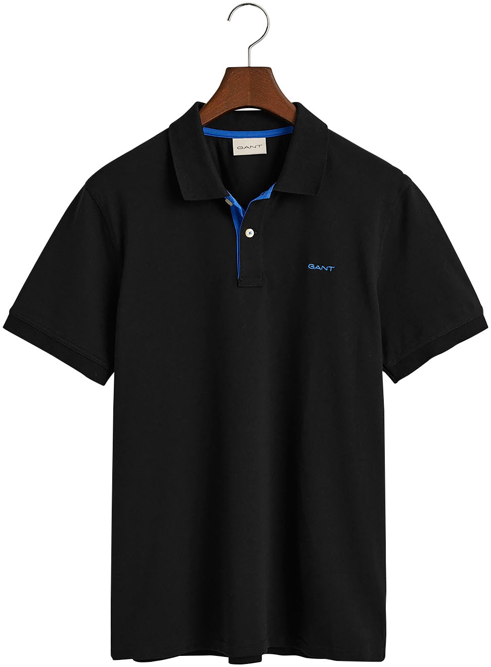 Gant Poloshirt »REG CONTRAST PIQUE SS RUGGER«, mit kontrastfarbenen Einsätzen