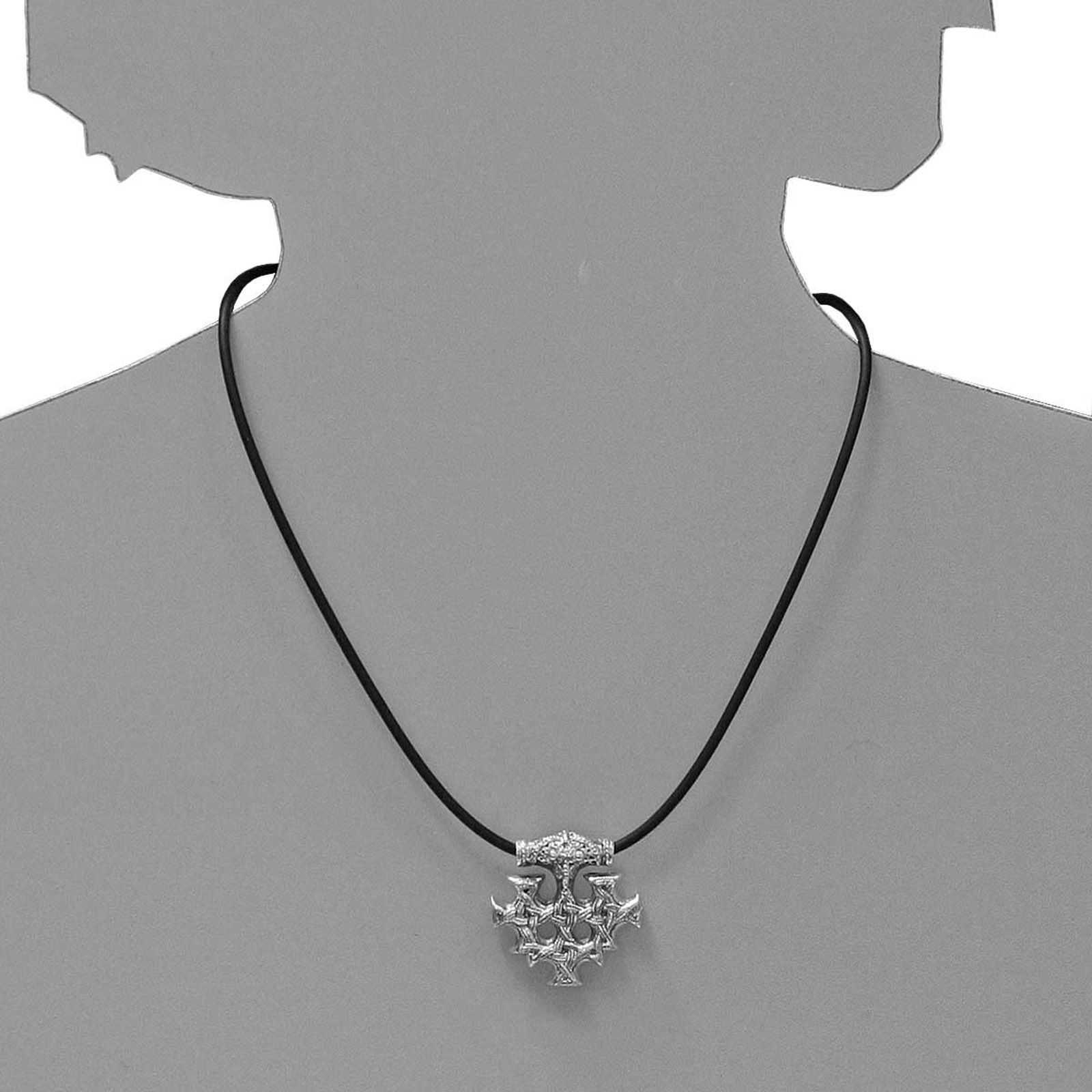 OSTSEE-SCHMUCK Kettenanhänger »- Gleiter-Hiddensee 30 x 28 mm - Silber 925/000 -,«