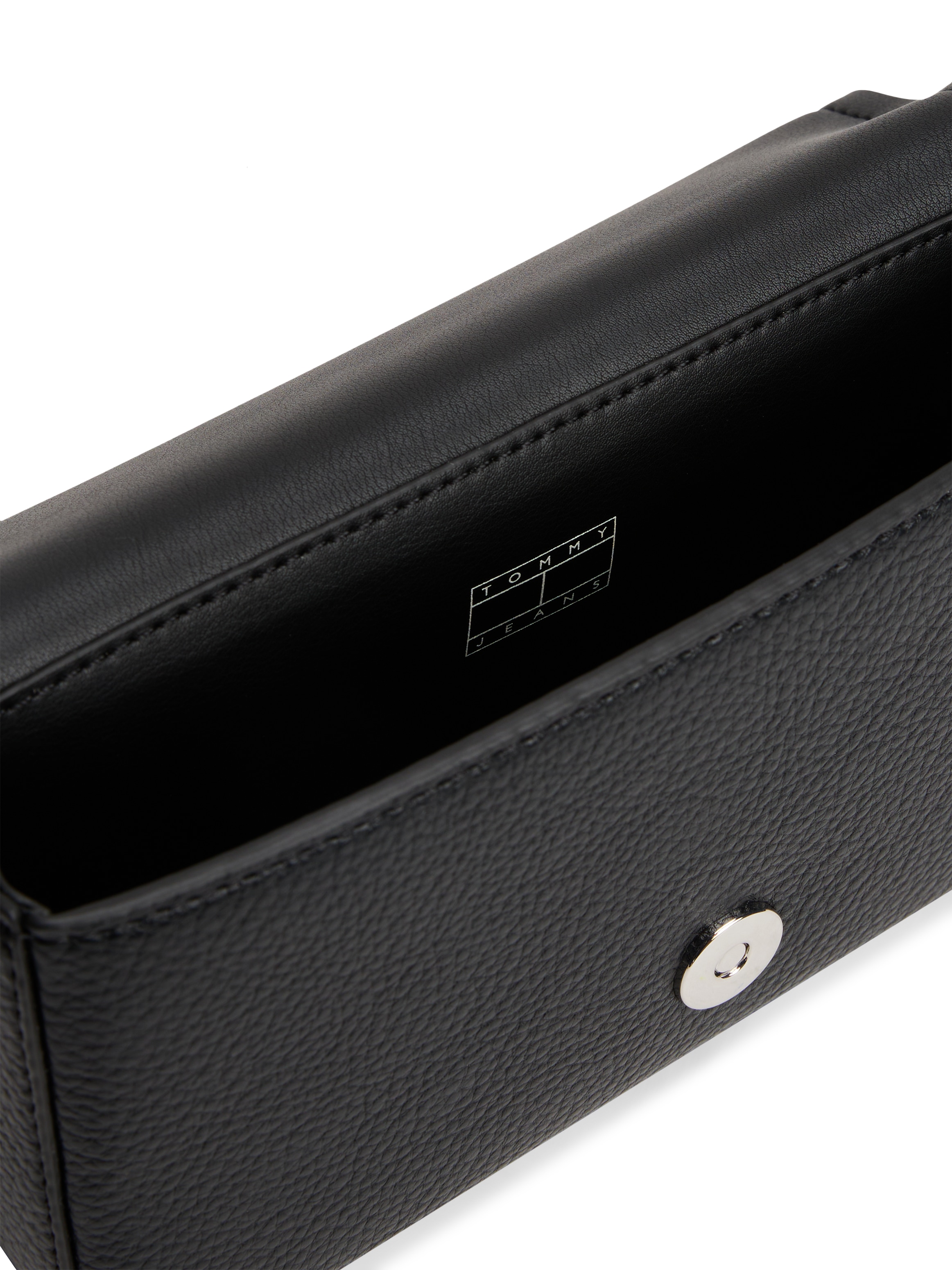 Tommy Jeans Umhängetasche »TJW MUST FLAP CROSSOVER« , Damen Schultertasche, Minibag mit Tommy-Schmuckemblem