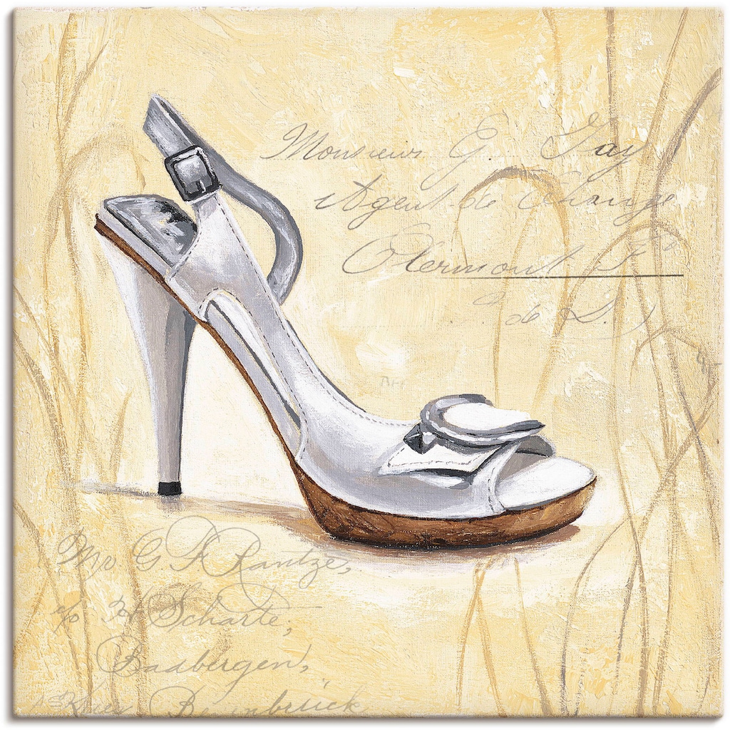 Artland Leinwandbild »Stiletto IV - Schuh«, Mode, (1 St.)