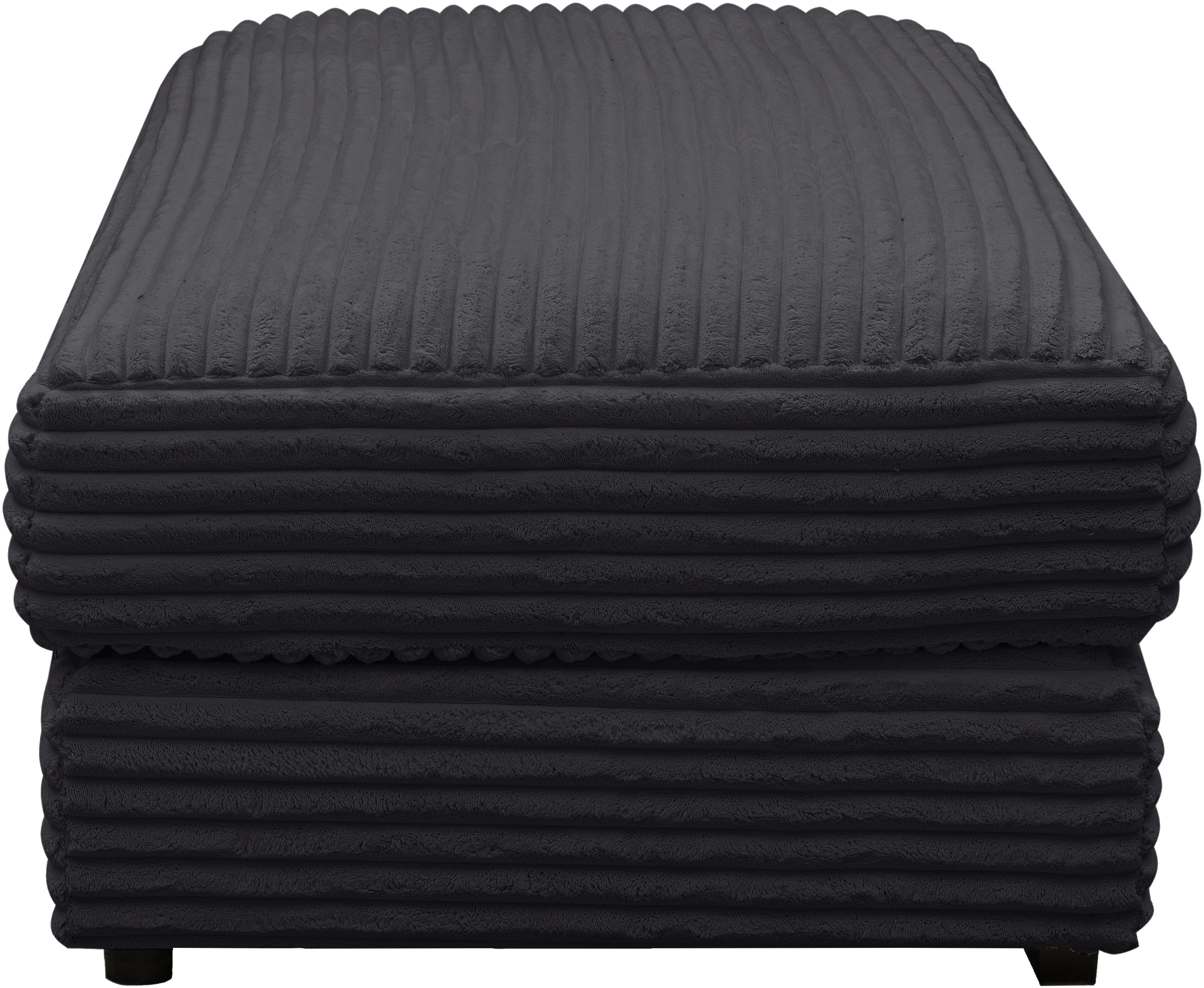 WERK2 Hocker »Eden«, Design Hocker in Cord mit besonders weichem Sitzkomfort