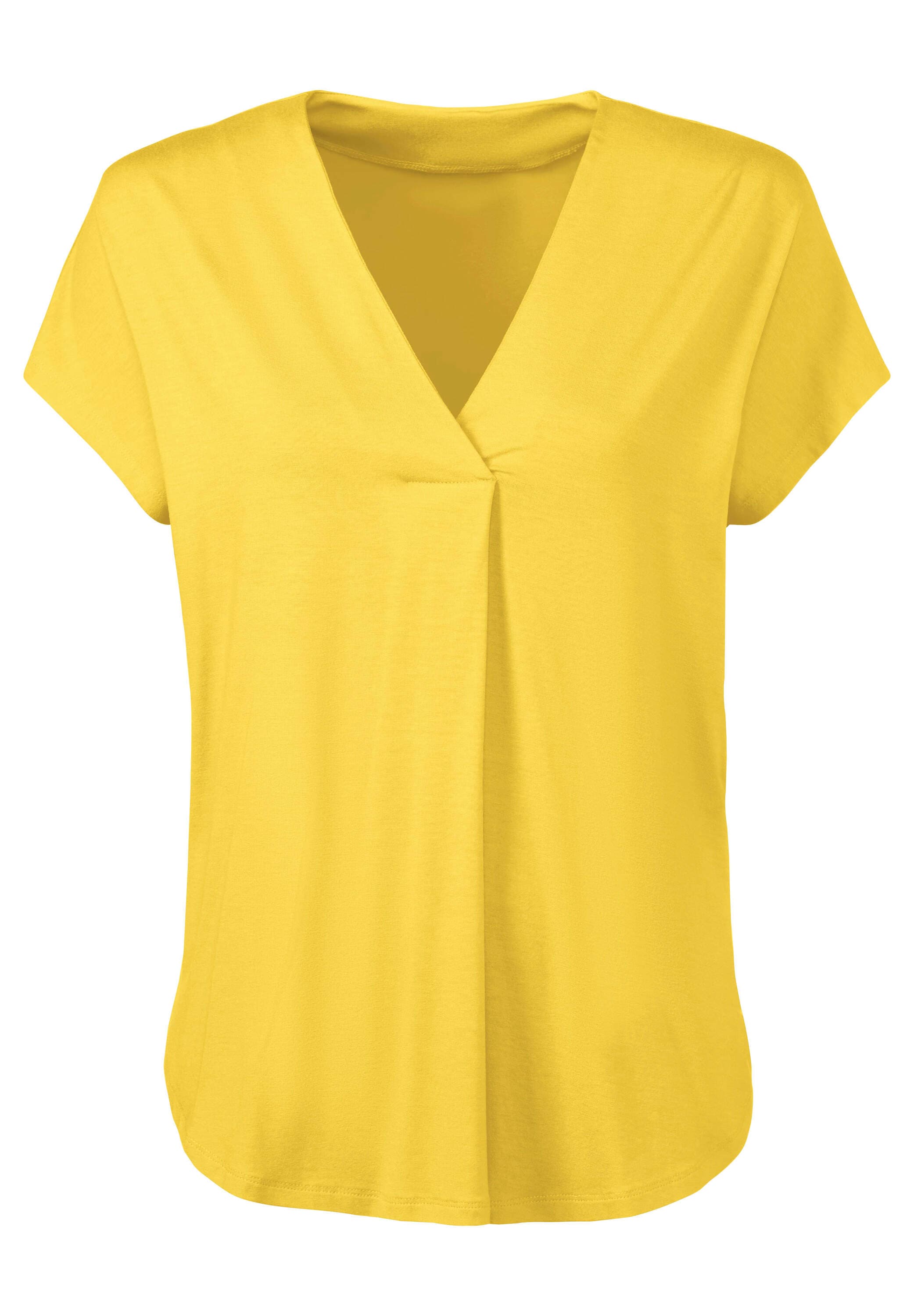 heine T-Shirt »Shirtbluse Kurzarmshirt mit V-Ausschnitt«