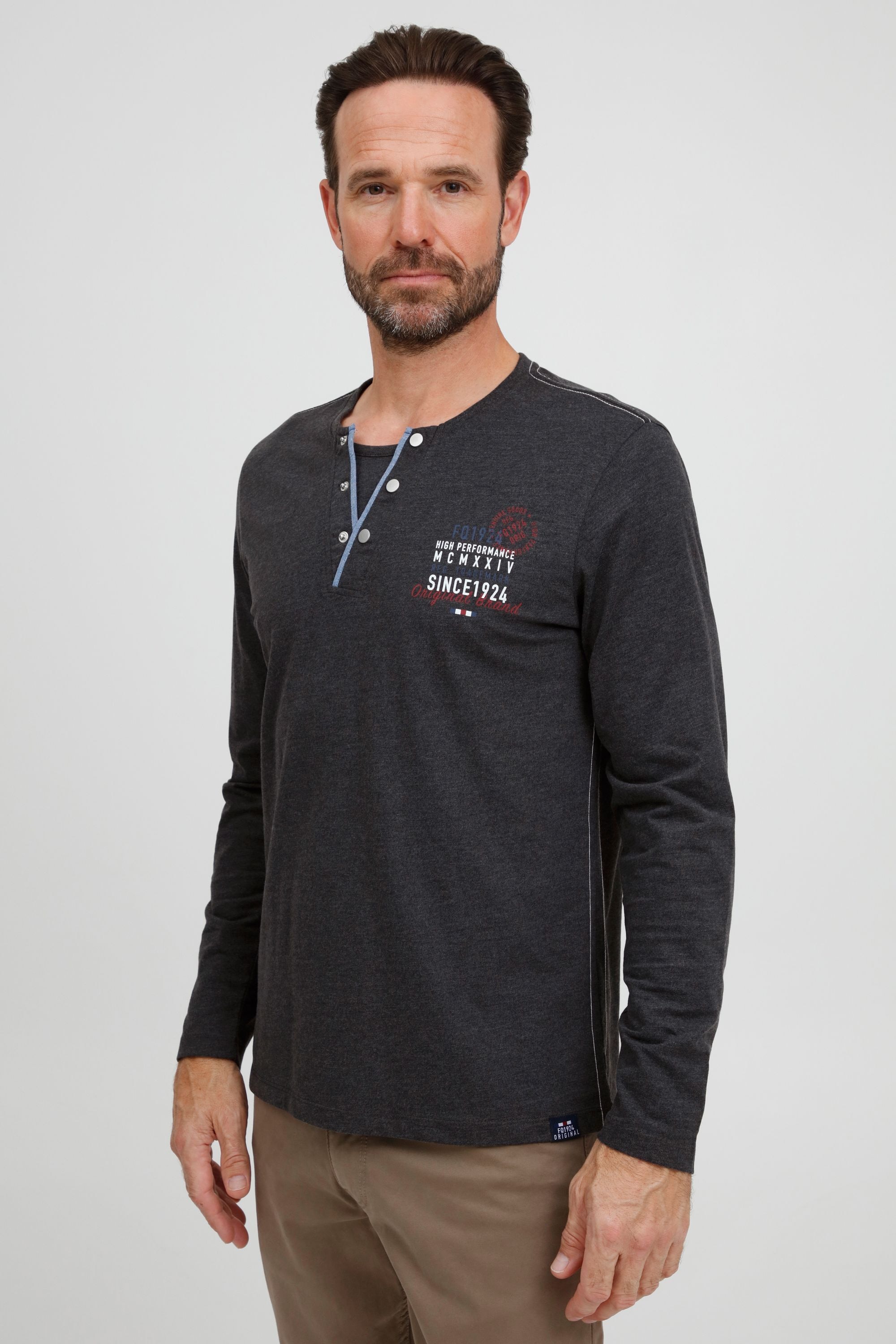 FQ1924 Henleyshirt »Henleyshirt FQRolf«