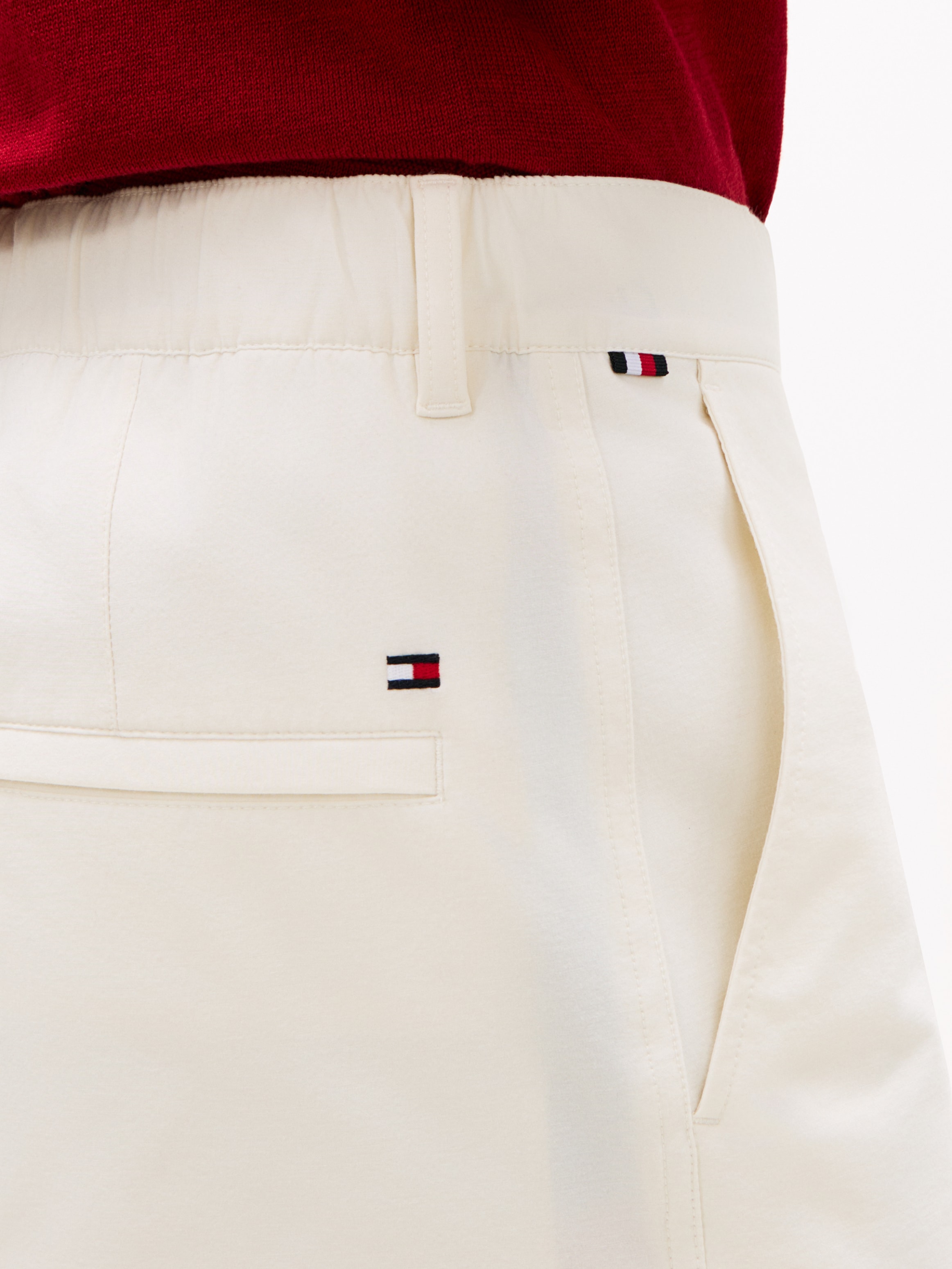 Tommy Hilfiger Chinoshorts »DOVER«  mit Flag-Stickerei