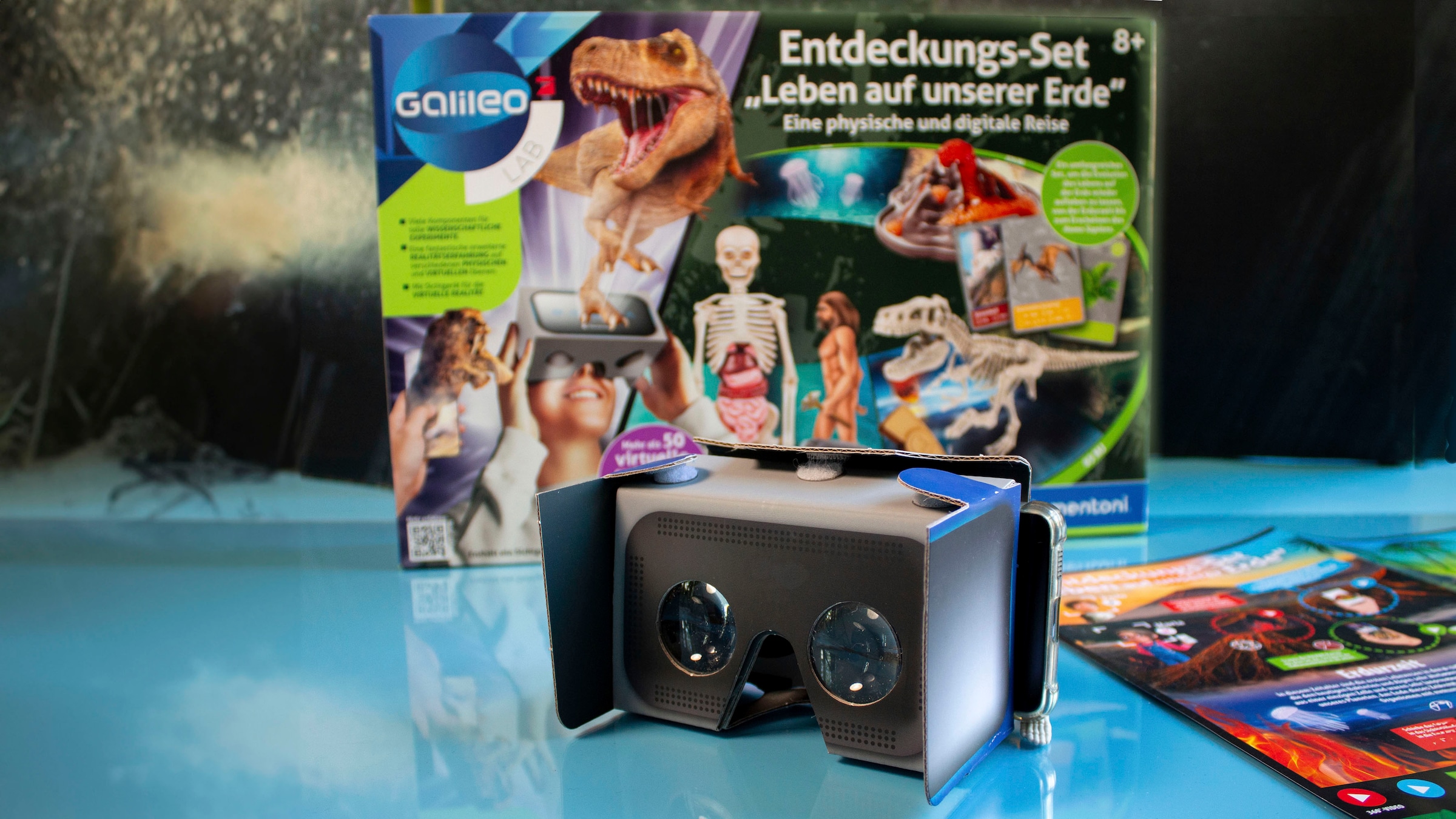 Clementoni® Experimentierkasten »Galileo, Leben auf unserer Erde«, Made in Europe