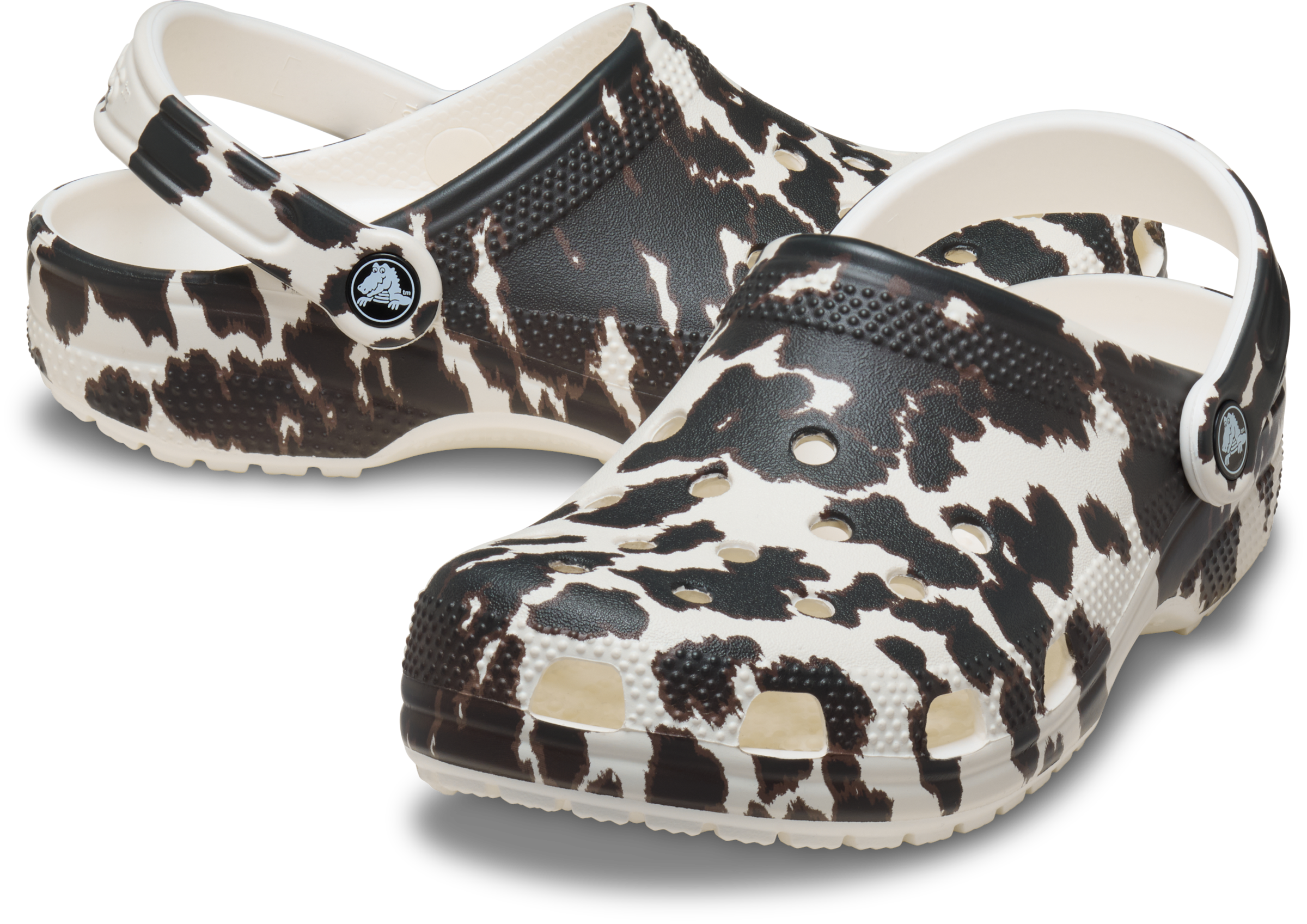 Crocs Clog »Classic Pop Animal Clog«  Schlupfschuh, Hausschuh mit Animal-Print