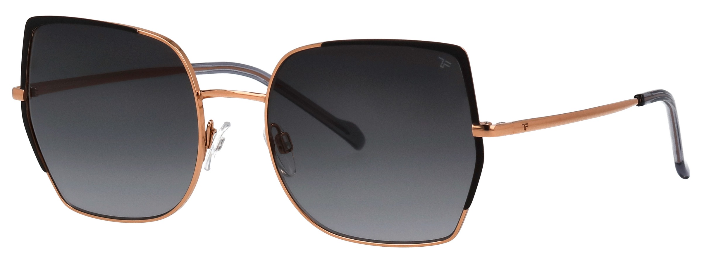 Titanflex Damen Sonnenbrille »826704« Form Feminin, Logo auf Glas und Bügel, Polyamid UV 400 in rosegold