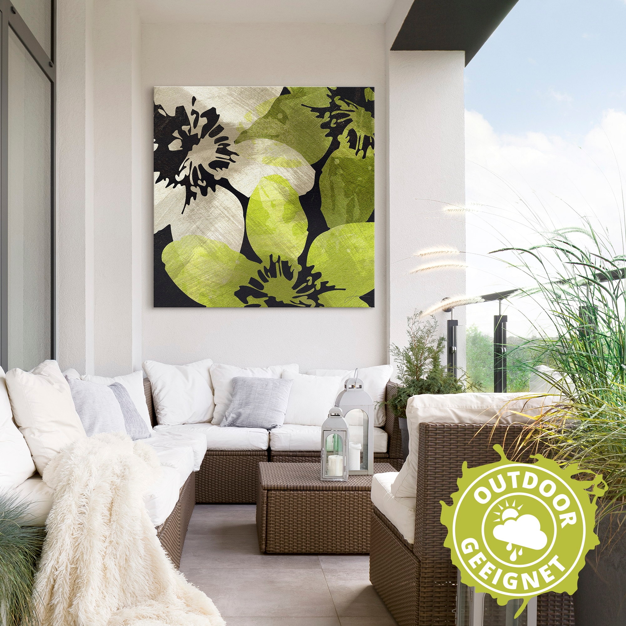 Artland Wandbild »Blüten V« Blumen 1 Stk. tlg. für Innen- und Außenbereich geeignet, Outdoorbild