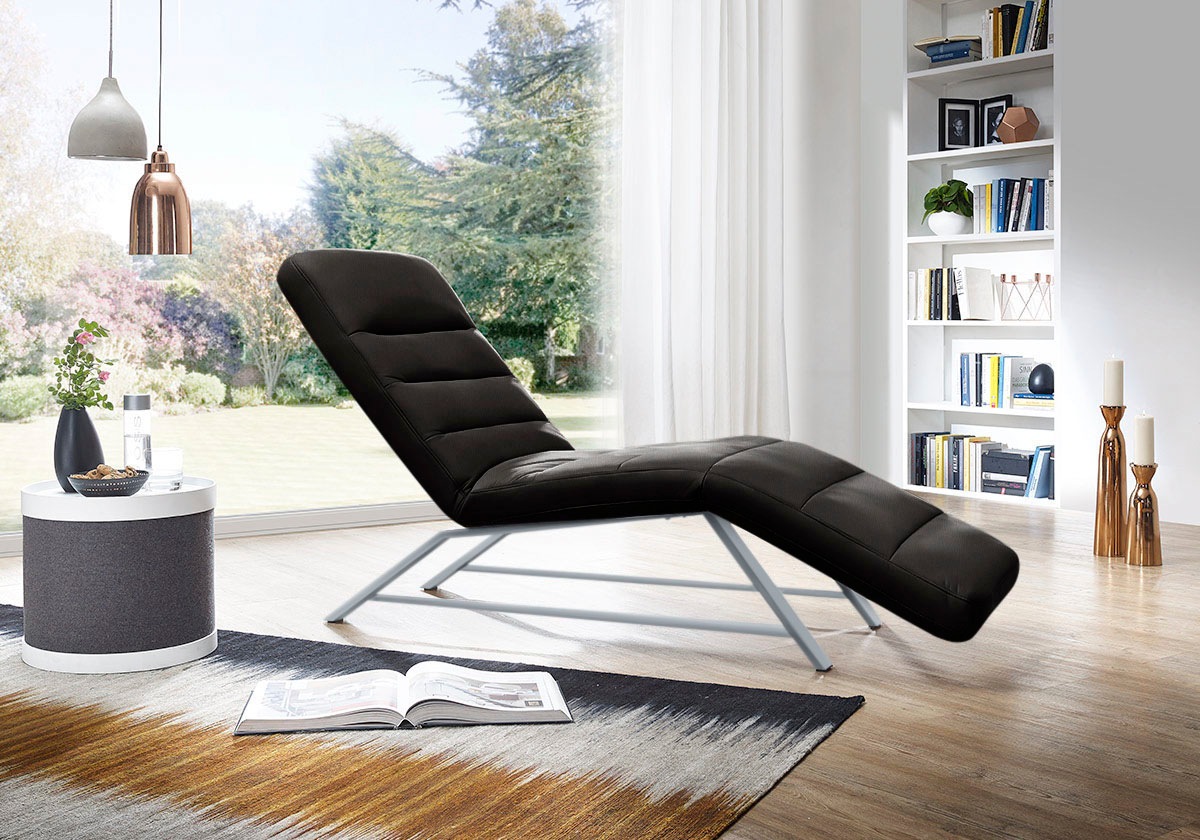W.SCHILLIG Relaxliege »daily dreams«, Funktionsliege wahlweise mit Motor, Gestell matt, Breite 75 cm