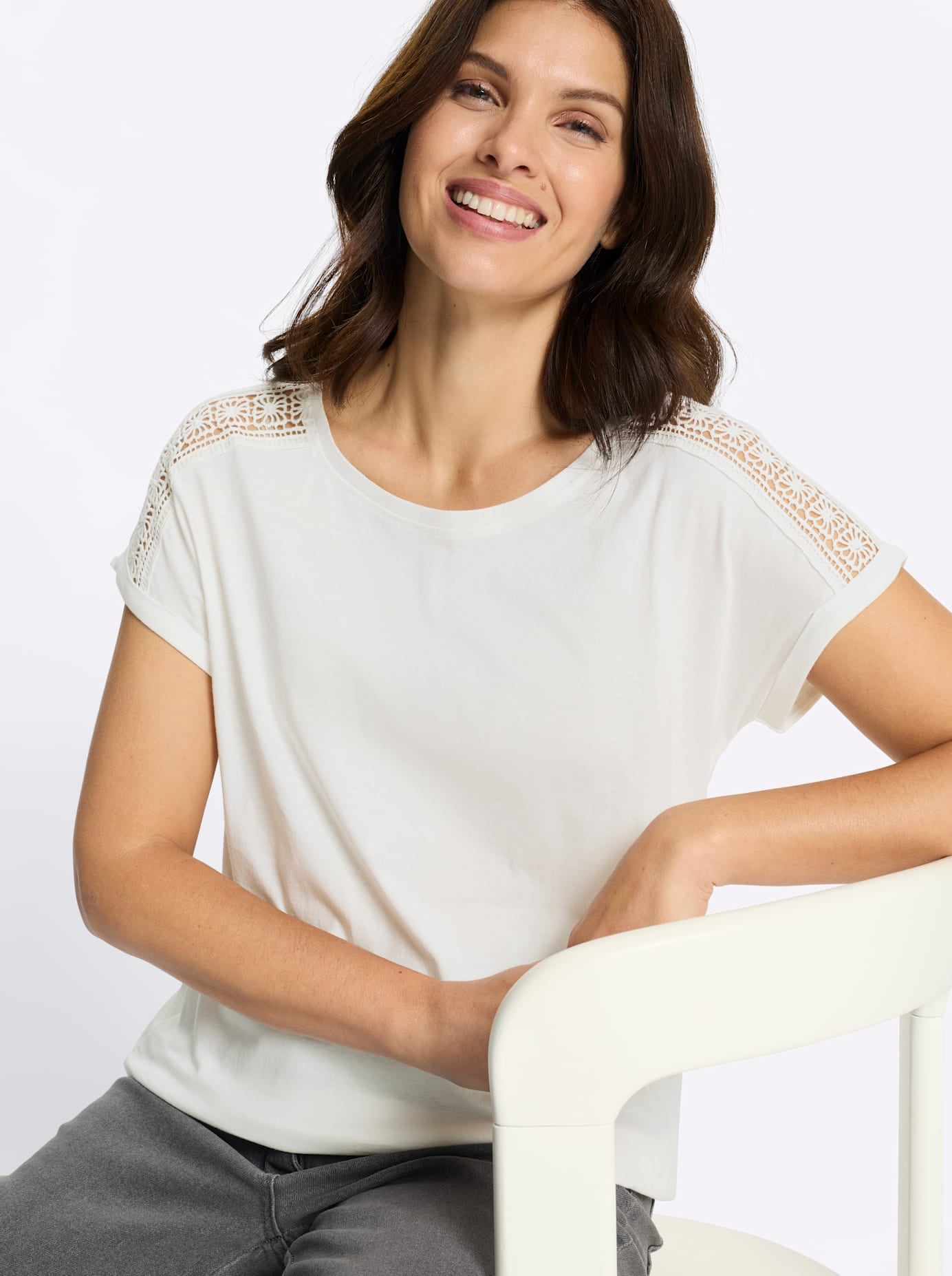 Classic Basics Rundhalsshirt »Rundhals-Shirt« 1 tlg.