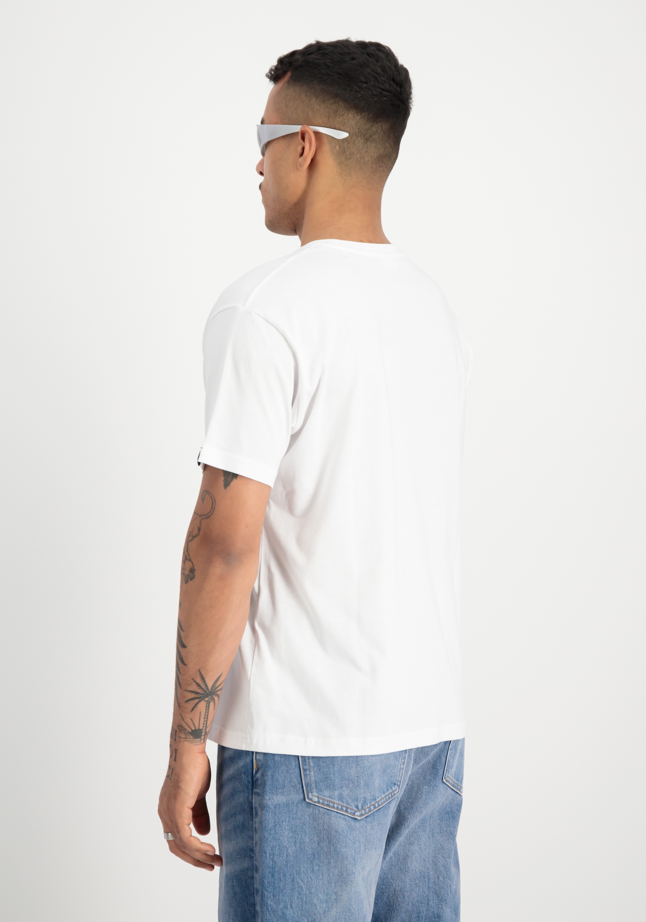 Alpha Industries T-Shirt »Basic Mid Logo TPU T-Shirt«