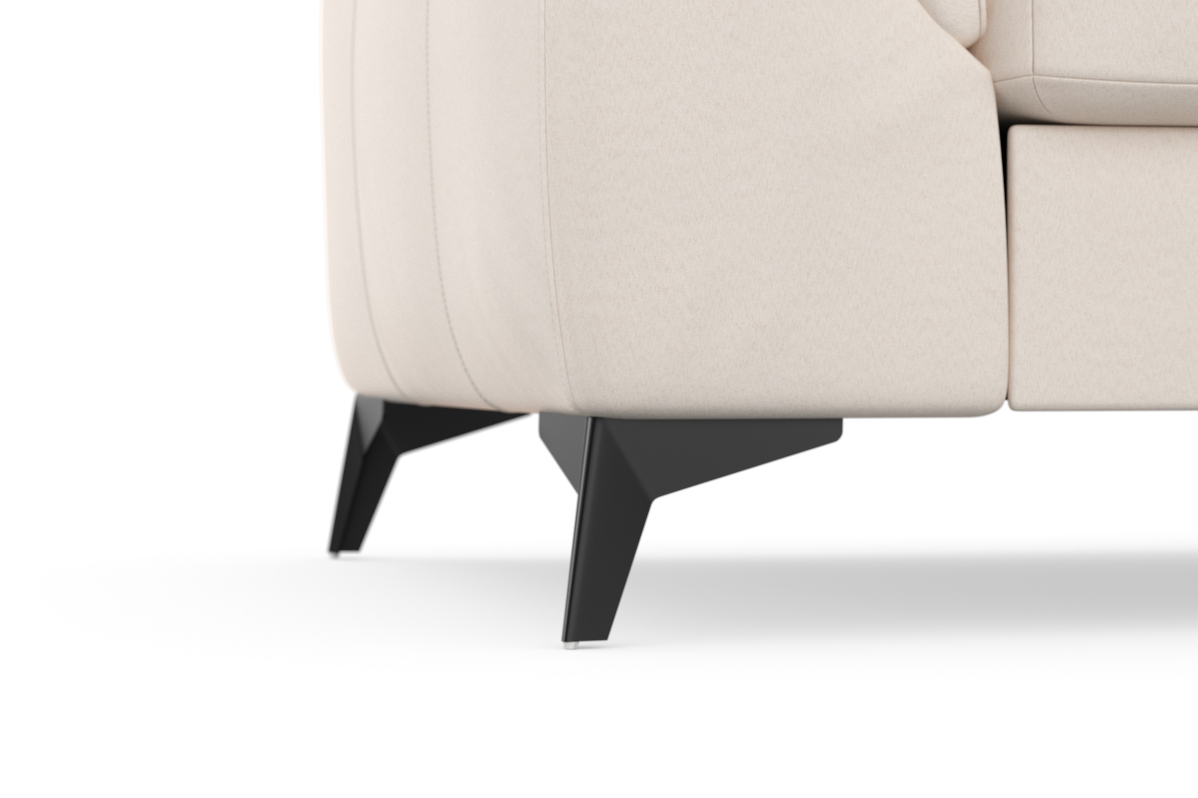 sit&more Ecksofa »Sinatra L-Form«, mit Ottomane, optional mit Kopfteilverstellung und Armteilfunktion